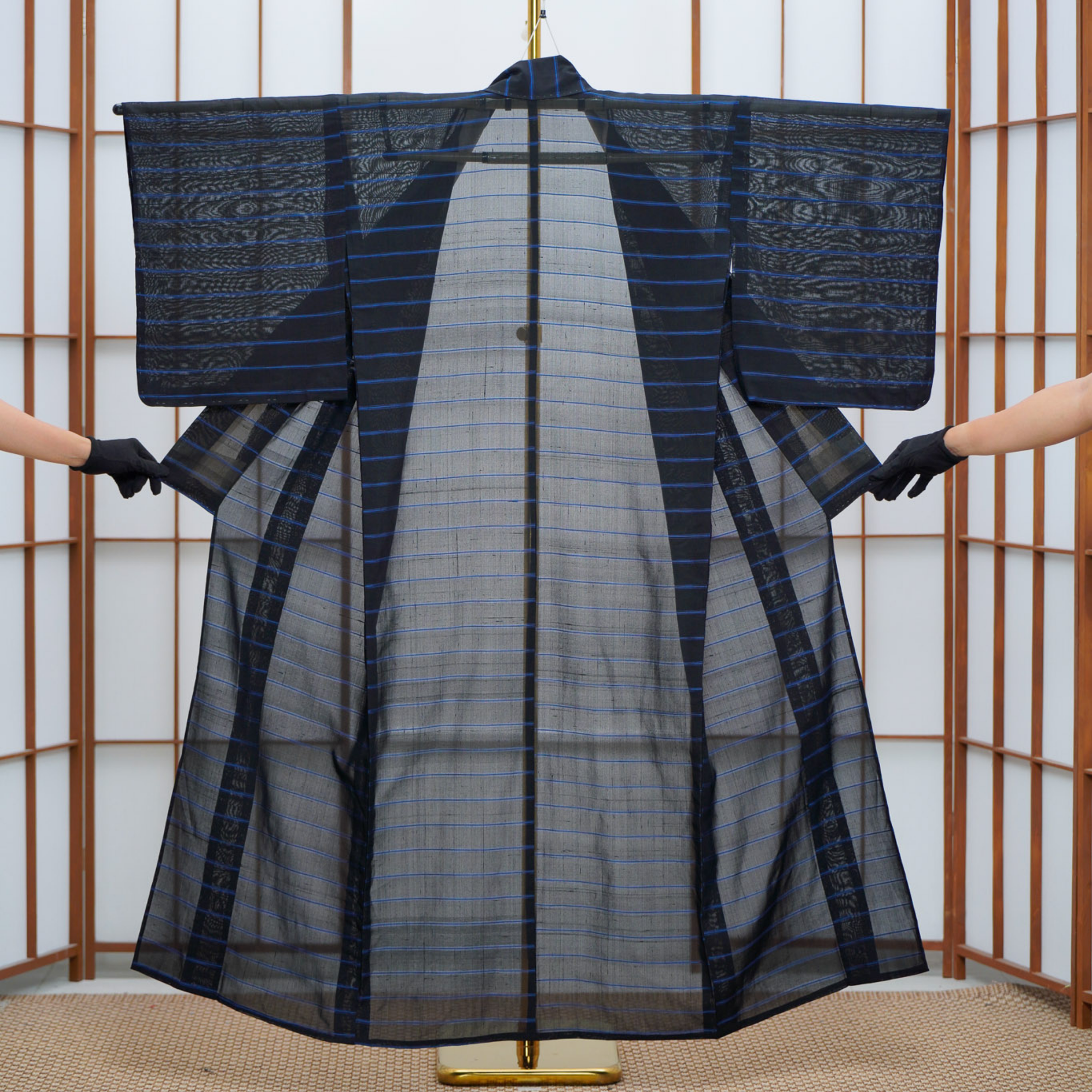 Premium Seethrough Fabric: 0625_63 | Fantasy Indigo