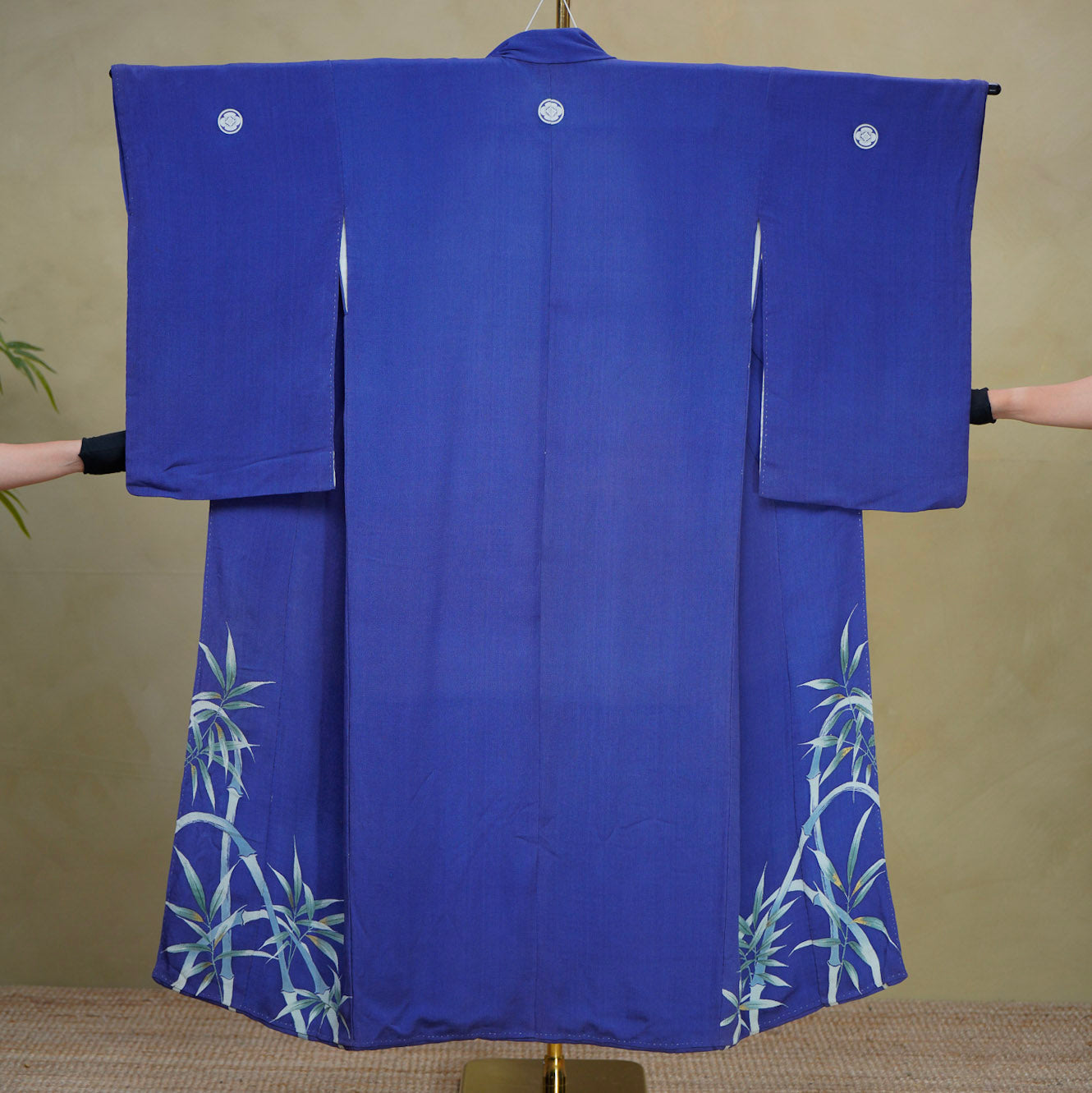 Welcome Fabric: 0820_46 | Indigo Reed