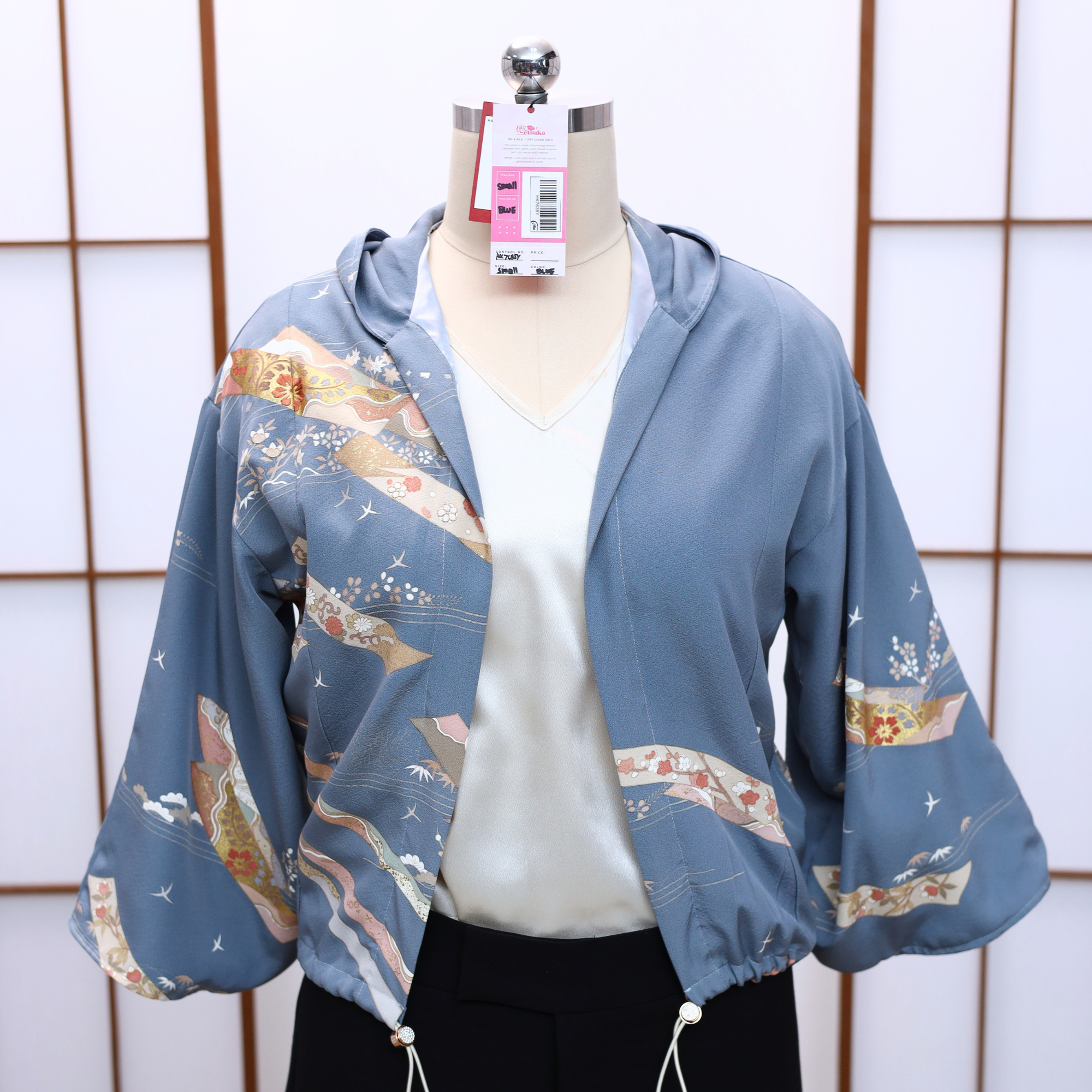 Premium On-hand item: Blue Kodomo Hoodie | HK7635Y - deep blue!
