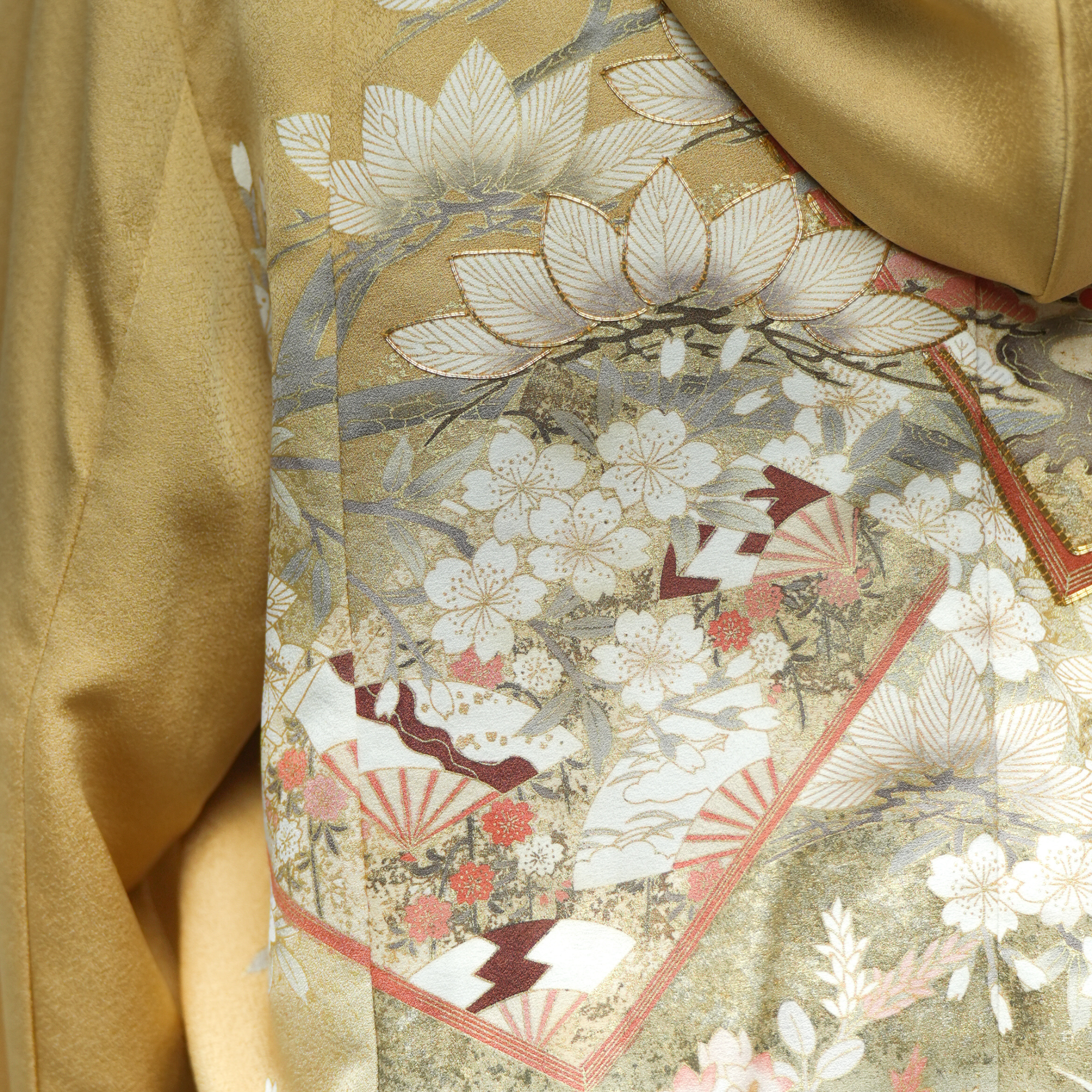 Premium On-hand: Gold Bomber Jacket with Hoodie | XLB | BJH7287