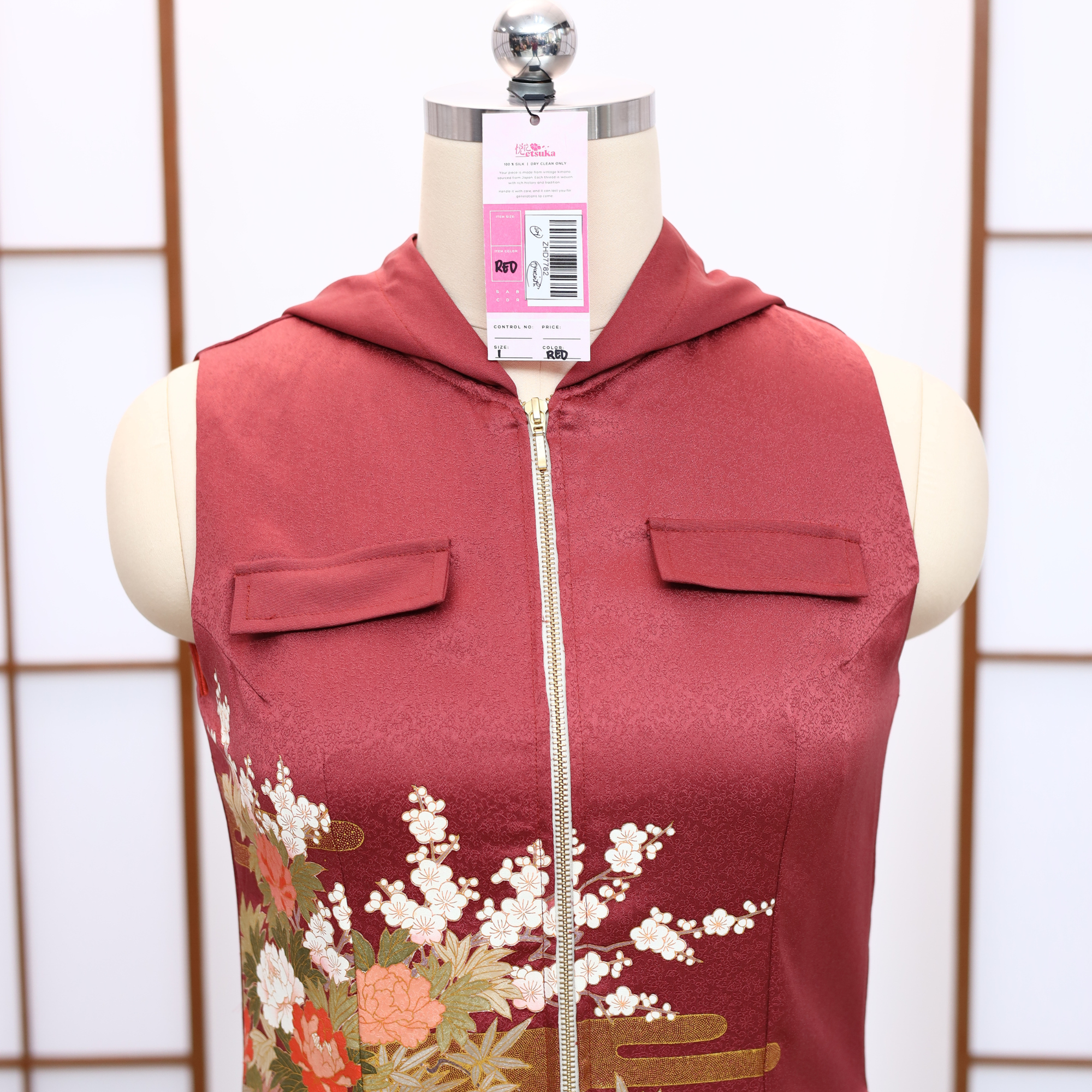 Premium On-hand item: Red Hoodie Dress | ZHD7782