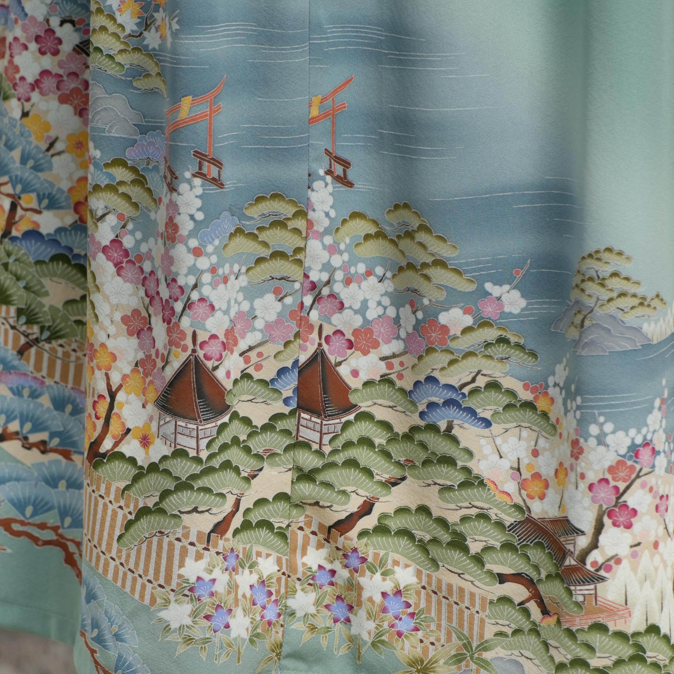 Premium On-hand: Hanbok skirt | Refreshing mint  HS7081M 1T