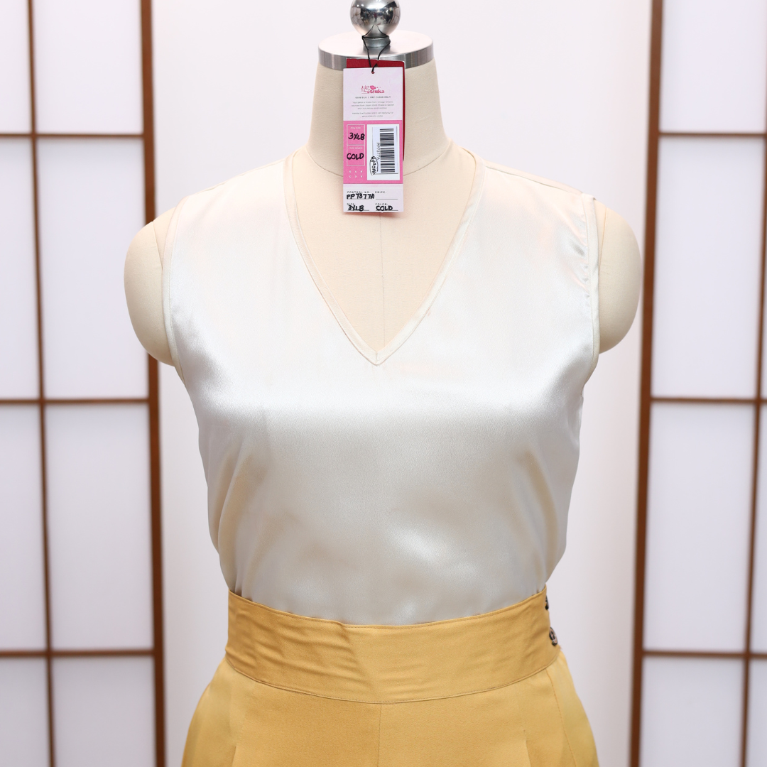 Premium On-hand: Gold Palazzo Pants | 3XLB | PP7377A