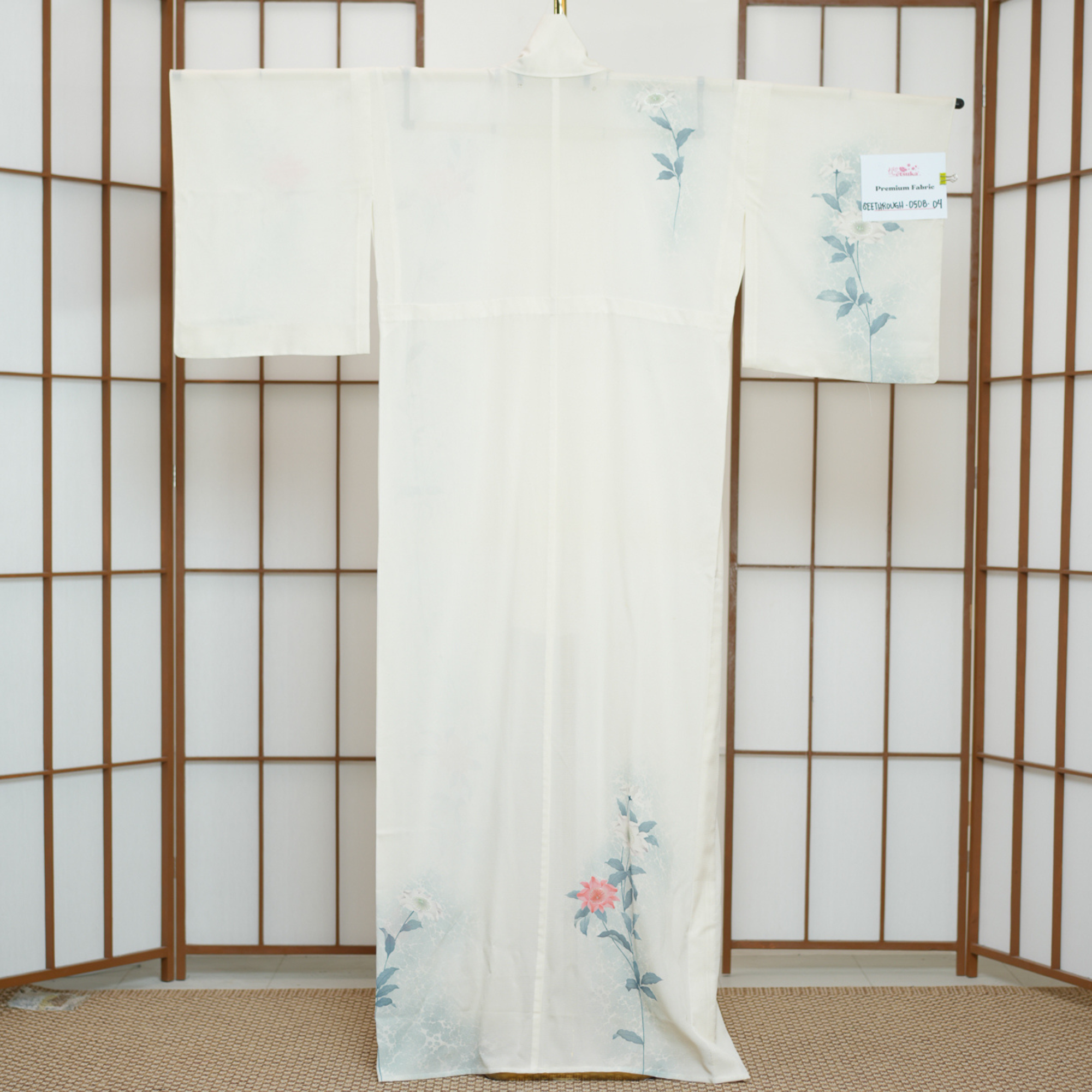 Premium Fabric: 0508_04 | Blossom in Ivory