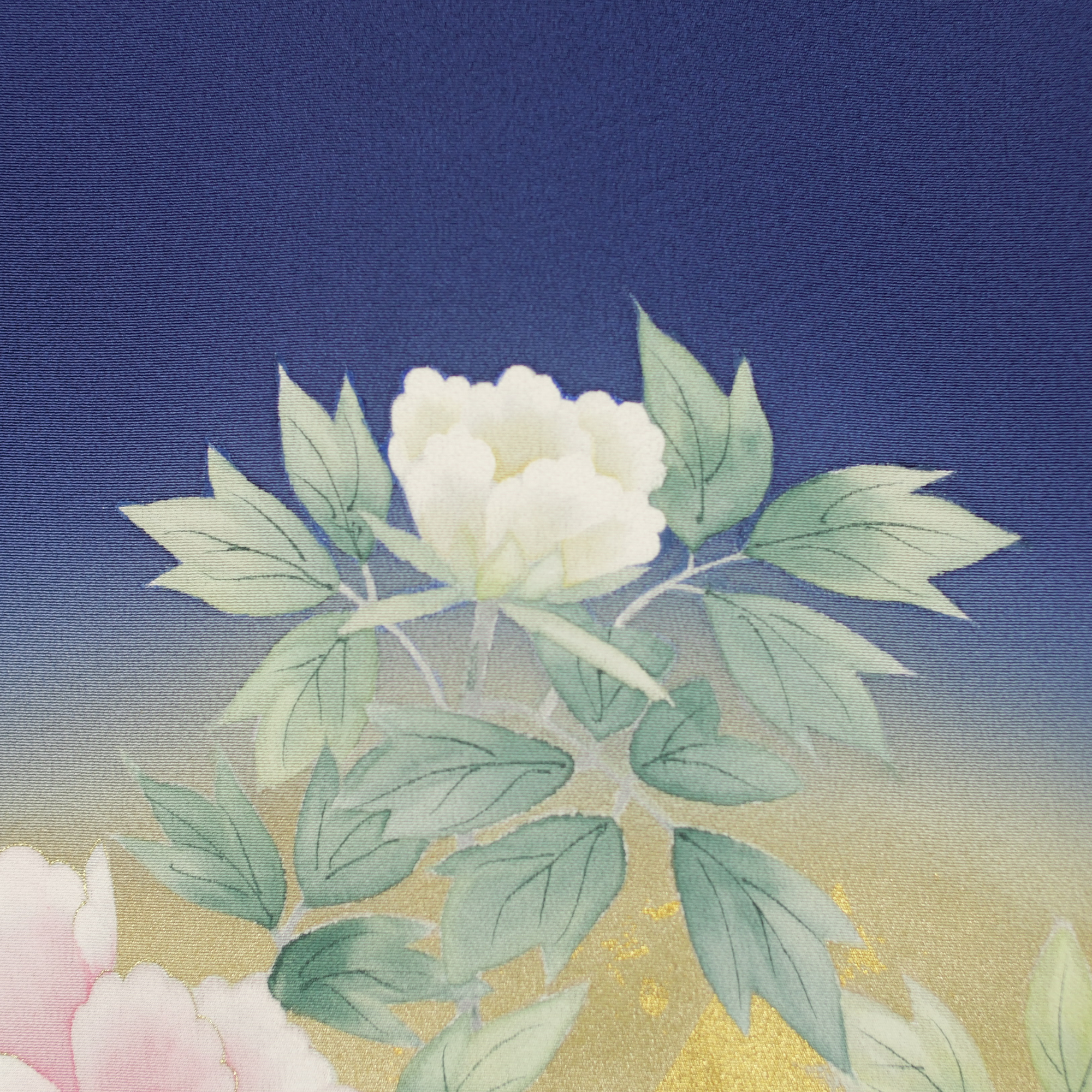 NALB Fabric: 0126NALB-09 | Navy flower