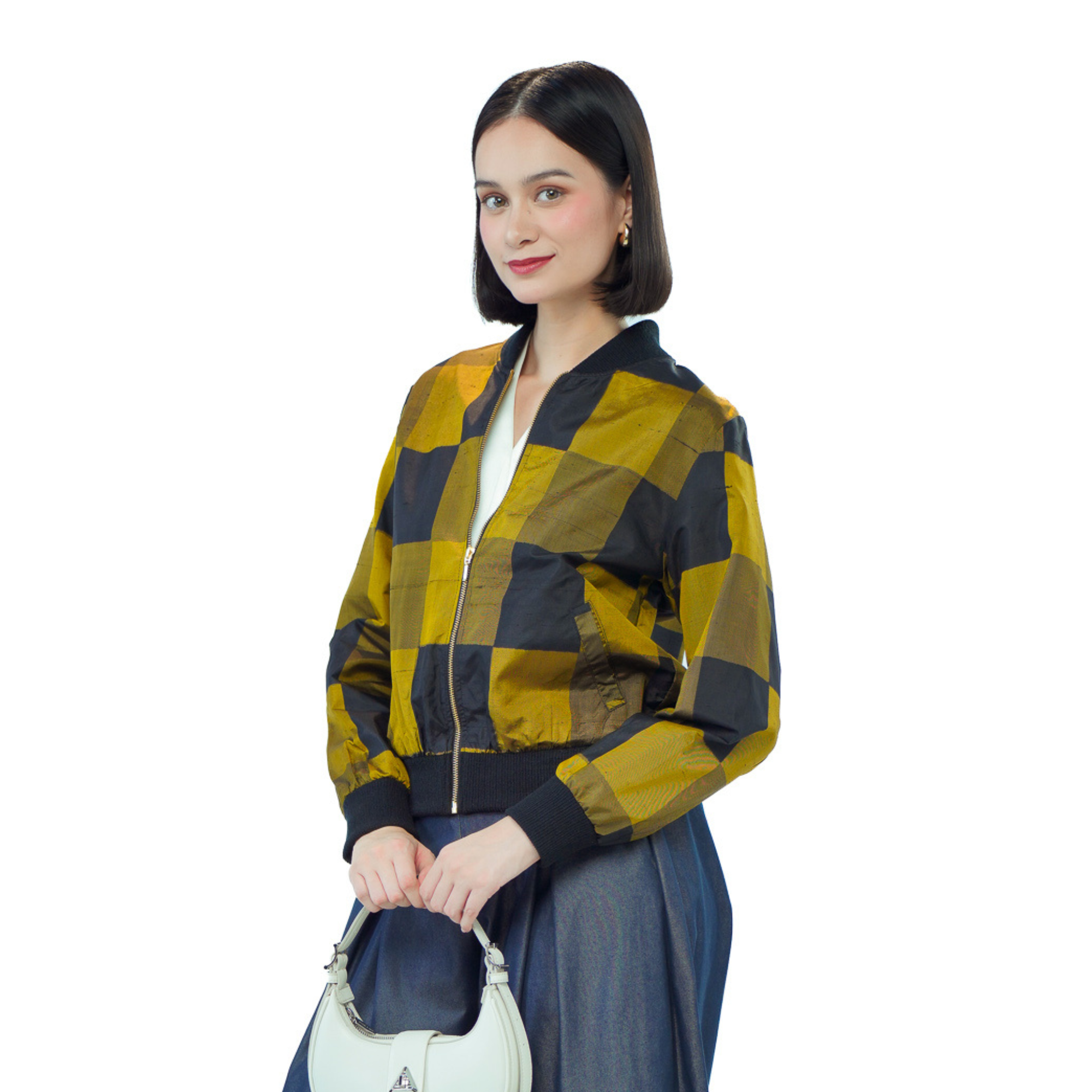 Premium On-hand: Yellow Oshima Bomber Jacket