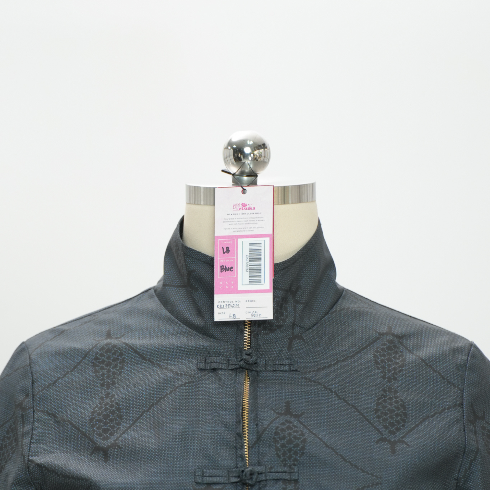 Premium On-hand: Blue Chinese Knot Jacket | CKJ7862M | LB (Women)