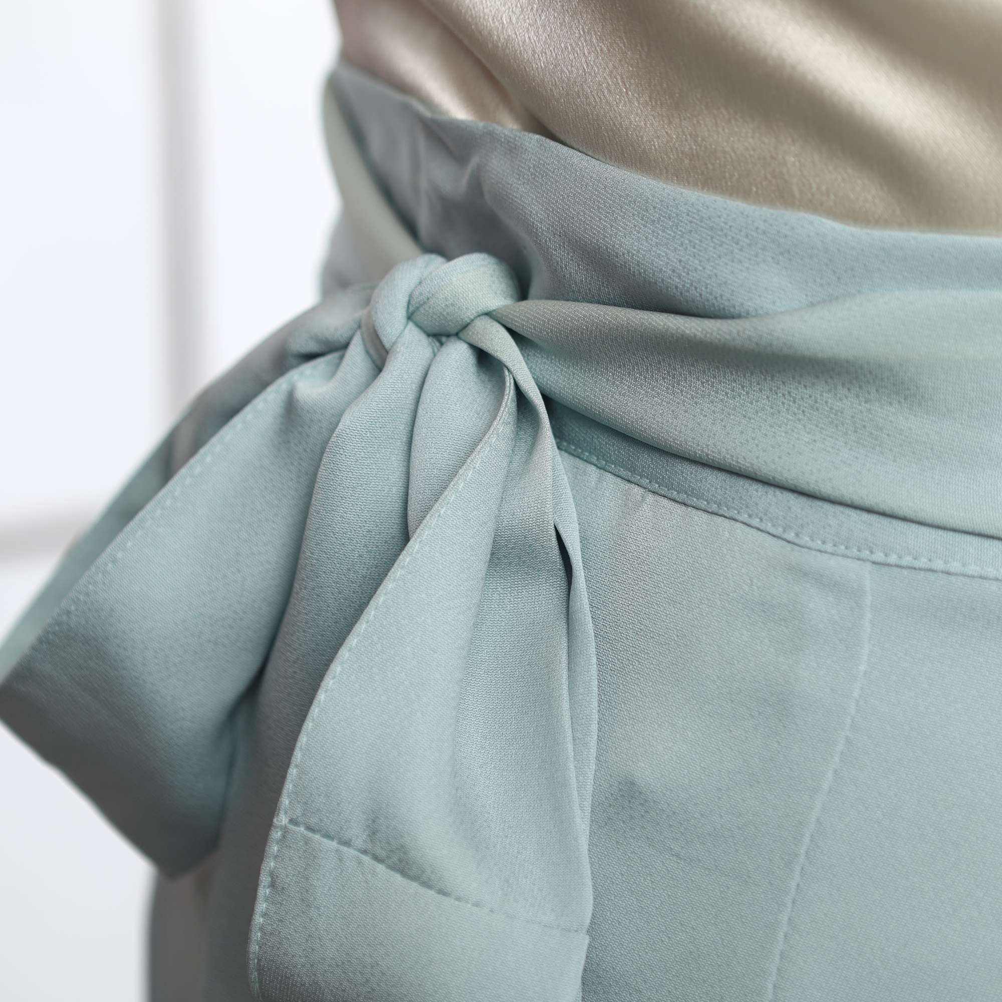 Premium On-hand: Blue Wrap skirt | WS7145Y | 2P