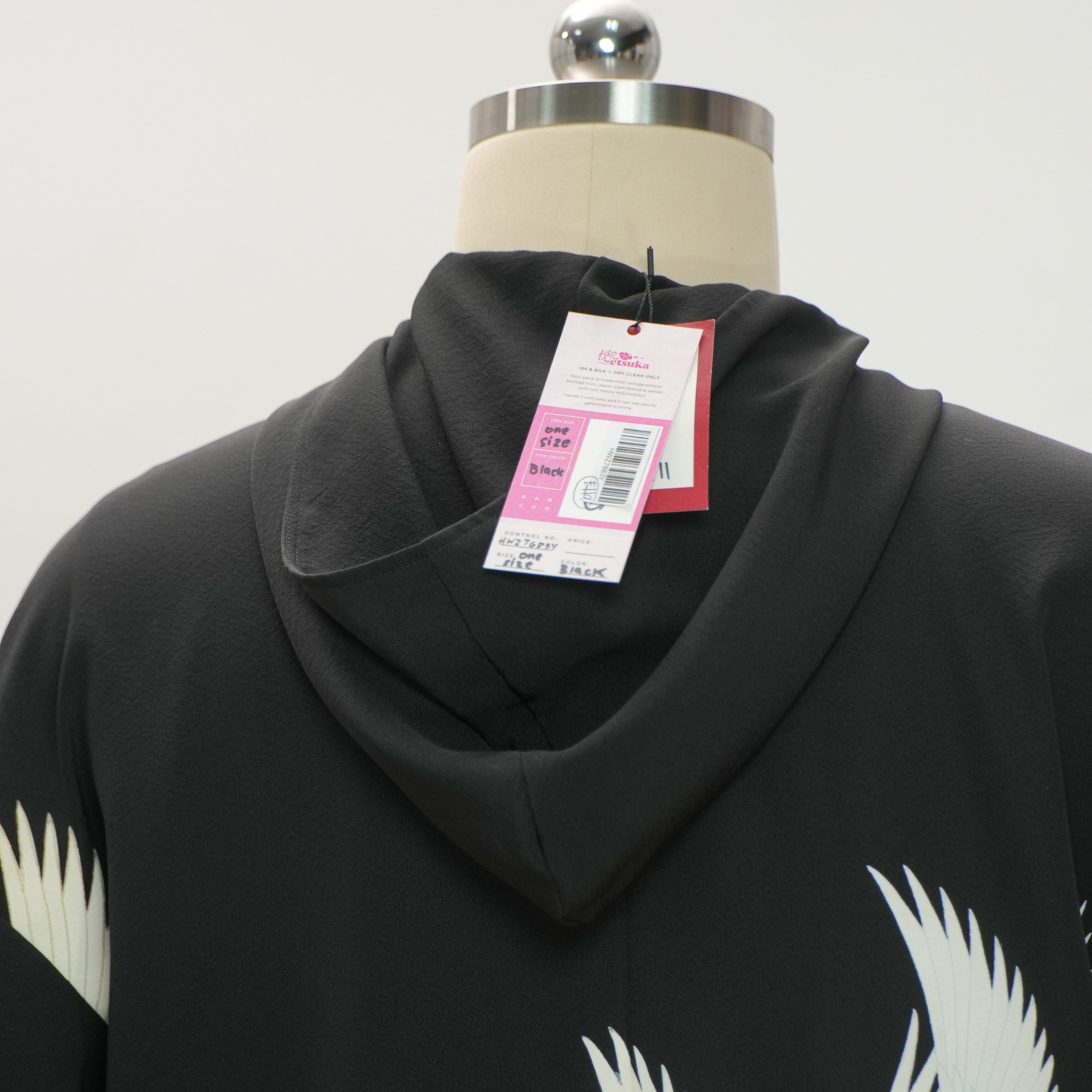 5.14 🎉Premium On-hand: Black Hoodie With Zipper | HWZ7683Y - Mimi's choice