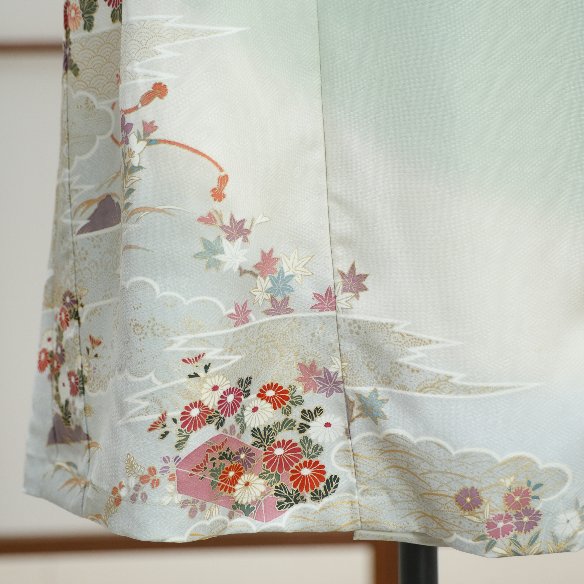 Premium On-hand: Green Wrap Skirt | WS7137Y | 1T