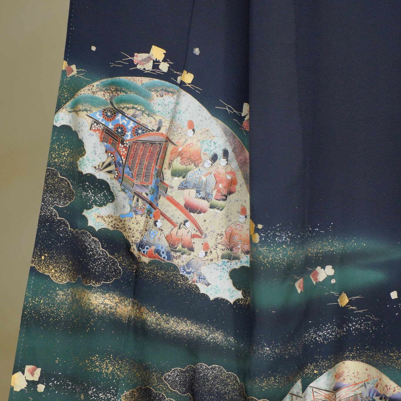 Premium Chiku Fabric: 0801_02 | Moonlit Procession