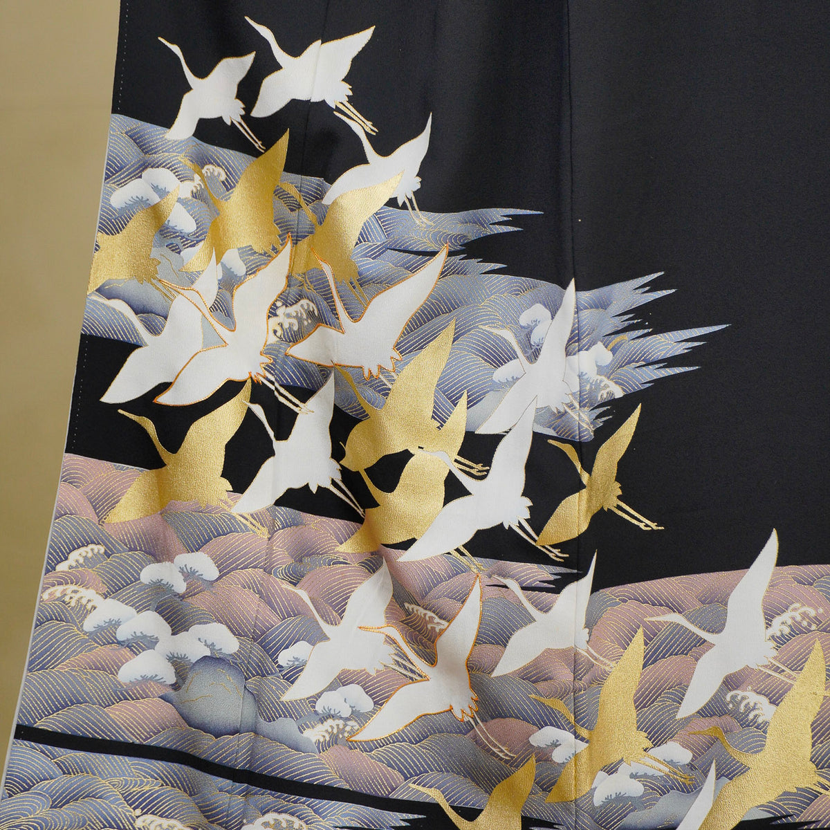 Premium Sho Fabric: 0911_02 | Waving Birds
