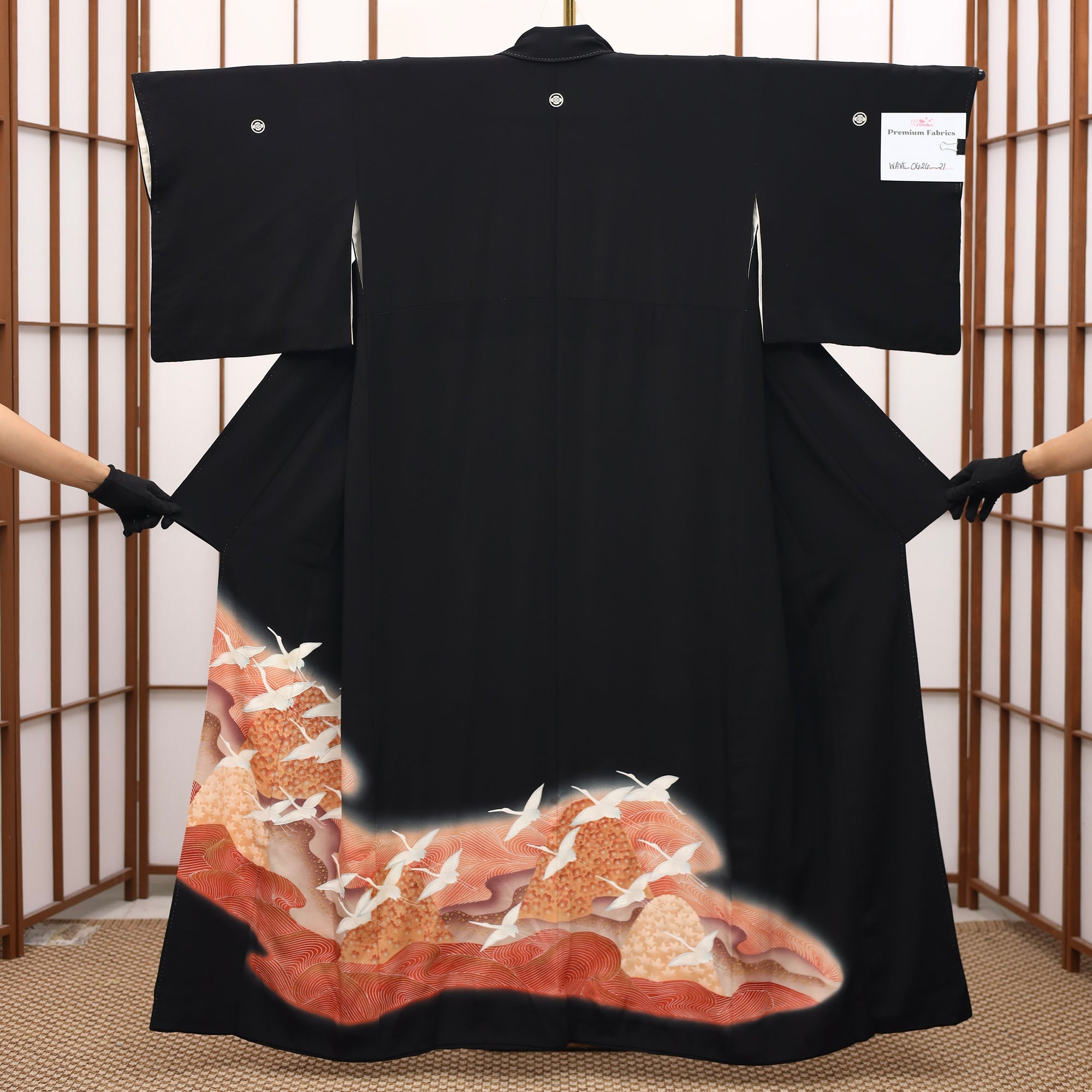 Premium Fabric SHO: Wave_0626_21 | Fluttering Wings