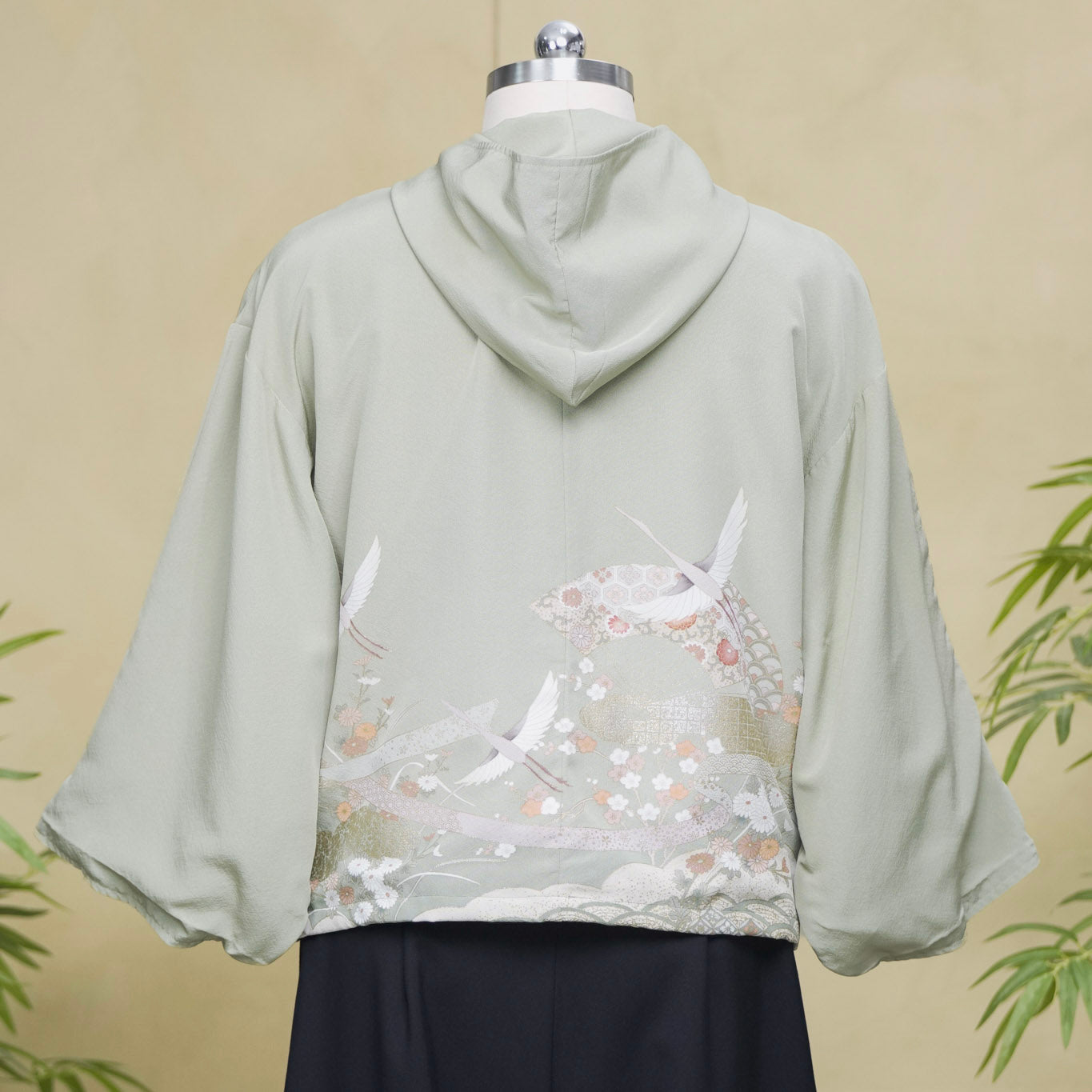 Premium On-hand: Green Hoodie With Zipper | HWZ8333Y
