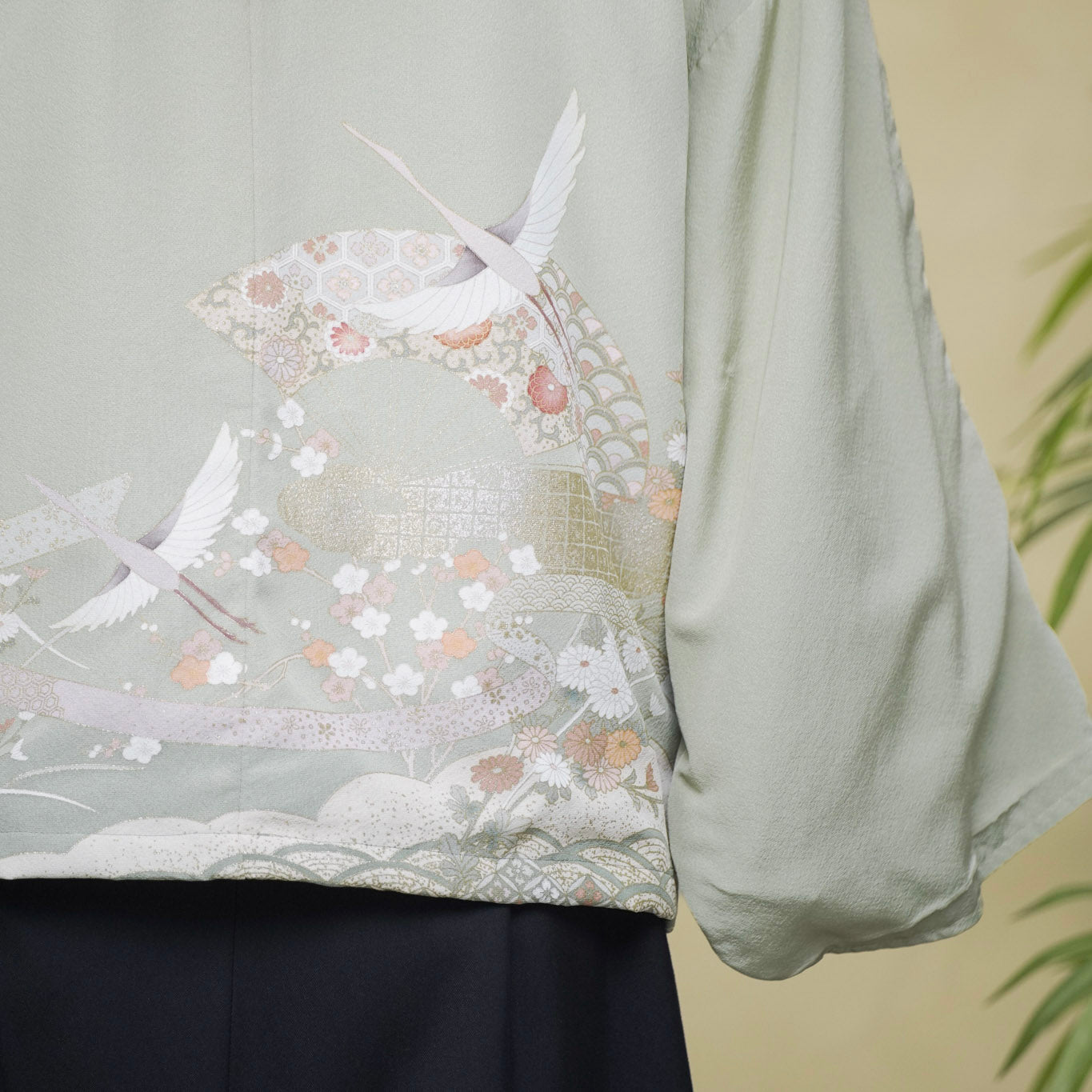 Premium On-hand: Green Hoodie With Zipper | HWZ8333Y