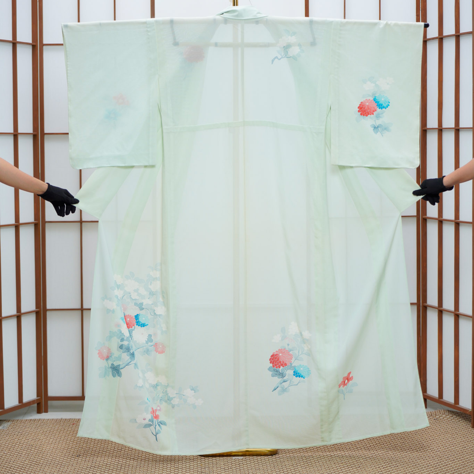 Premium Seethrough Fabric: 0625_71 | Summer Blossom