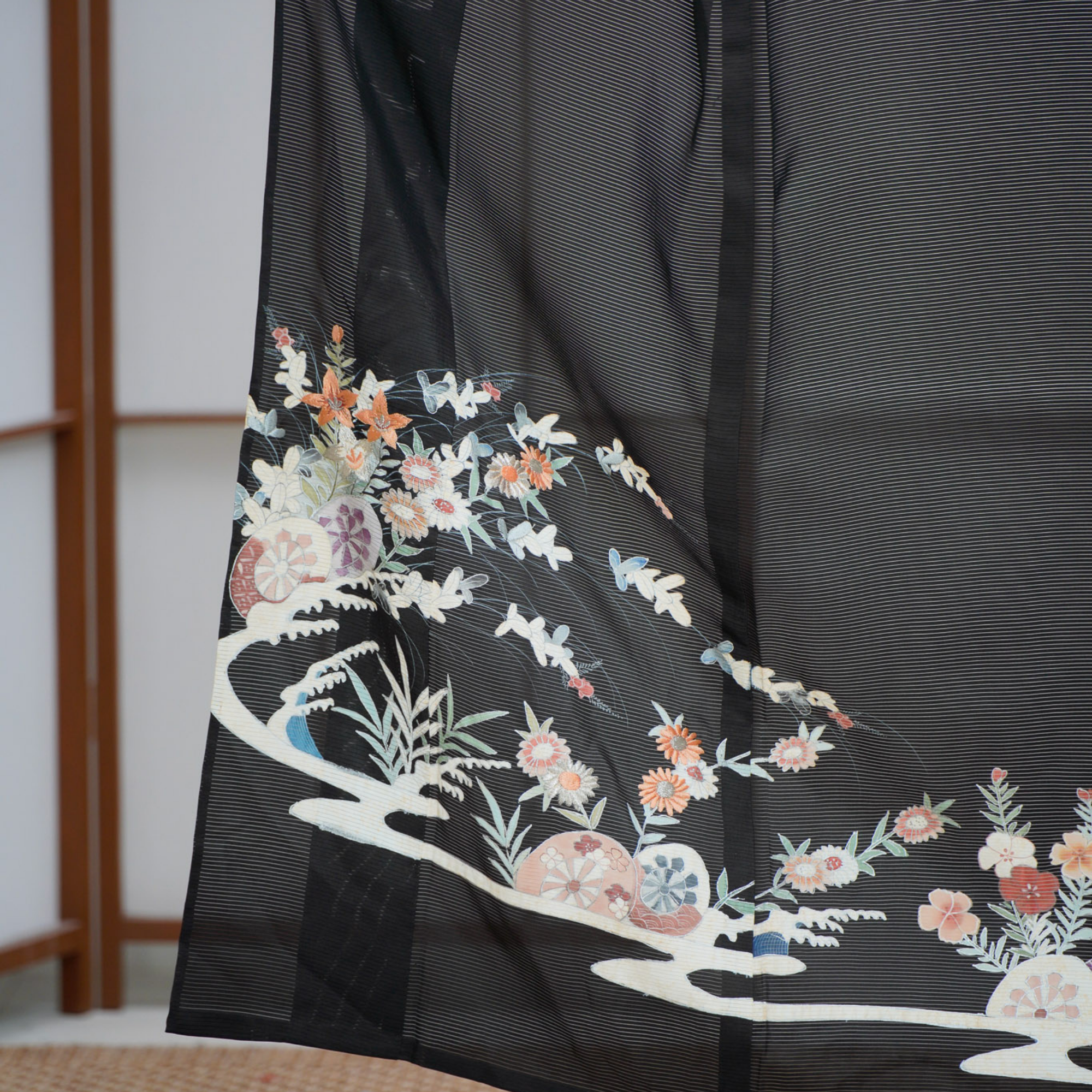 Premium Seethrough Fabric: 0625_64 | Peaceful Twilight