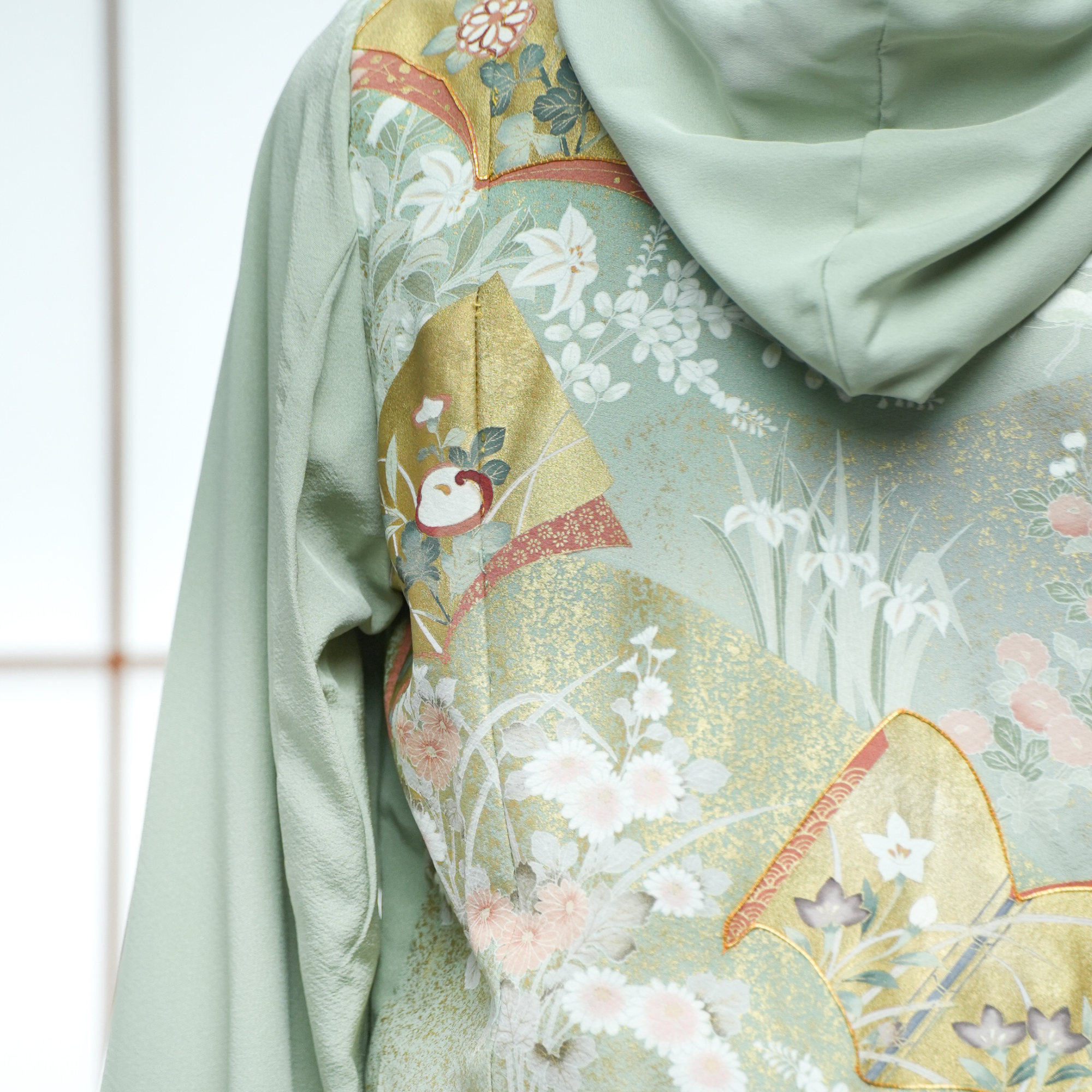 Premium On-hand: Green Bomber Jacket with Hoodie | LB | BJH7295M