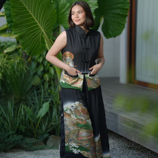 Chinese New Year On-hand: Cheongsam Coordinate without Sleeves