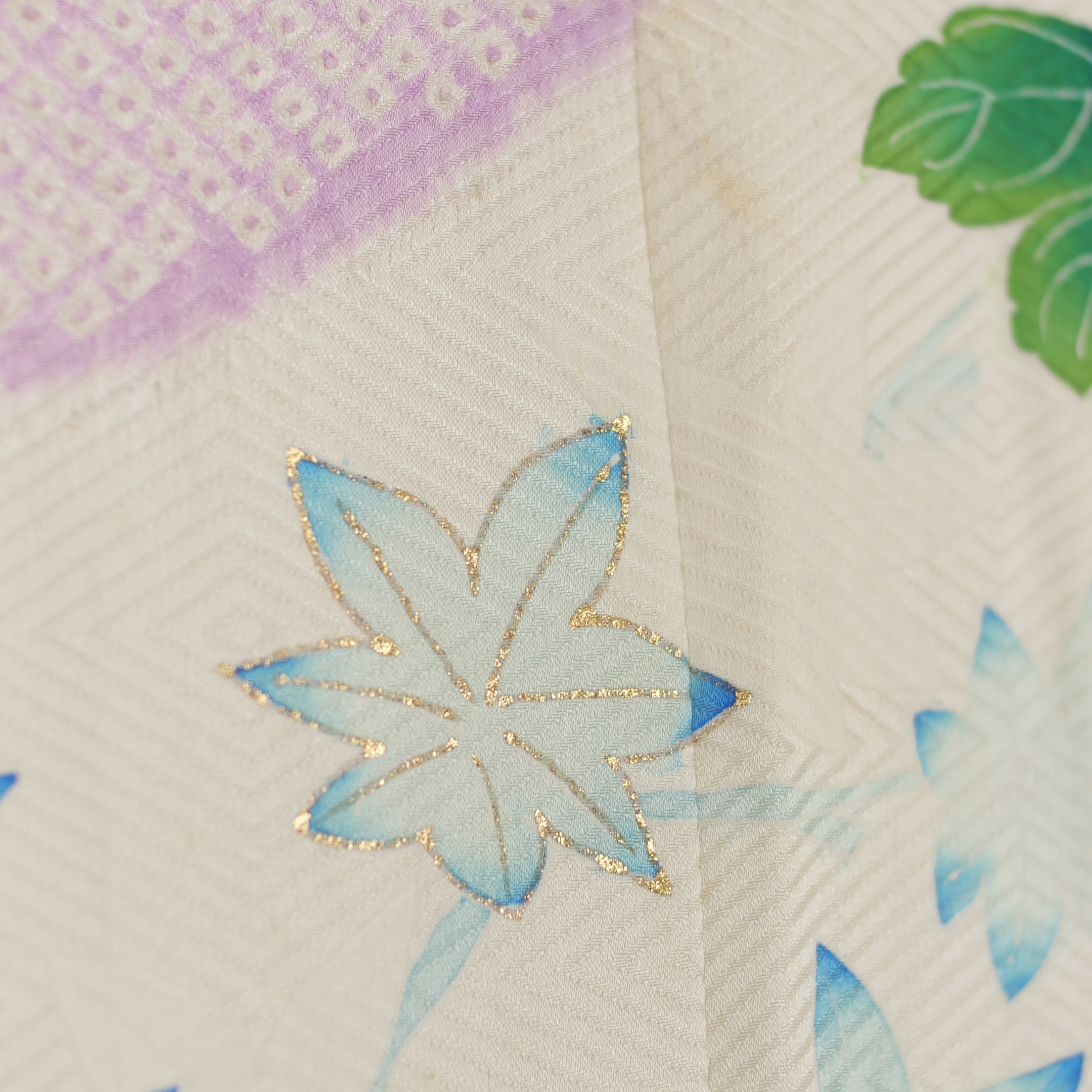 NALB Fabric: 0126NALB-06 | Purple shibori