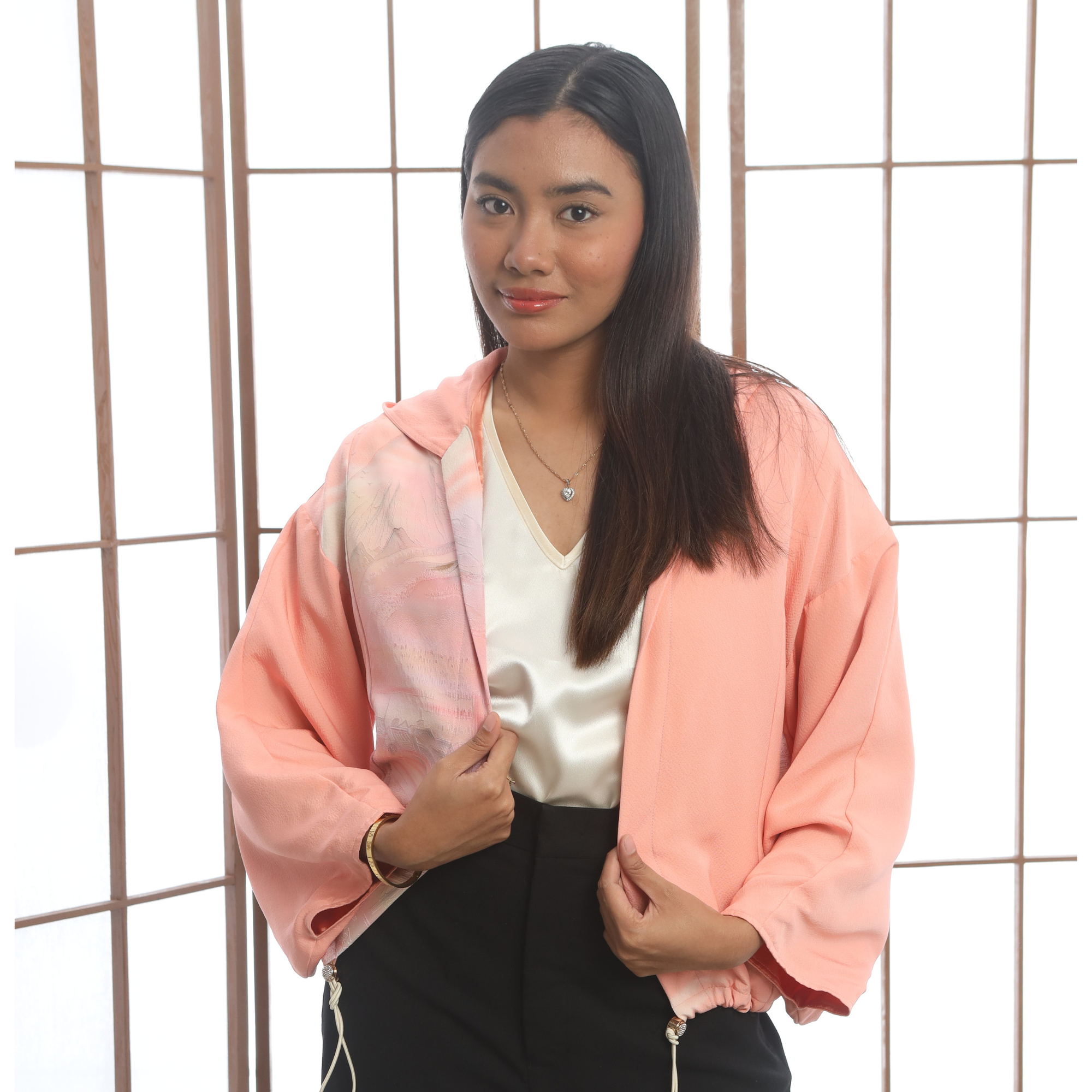 Premium On-hand item:  Pink Kodomo Hoodie | HK6394Y