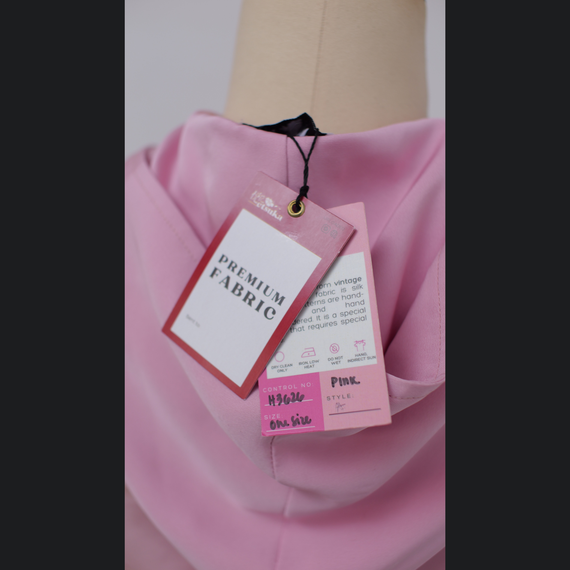 On-hand item: Hoodie Shiny Pink | H3626