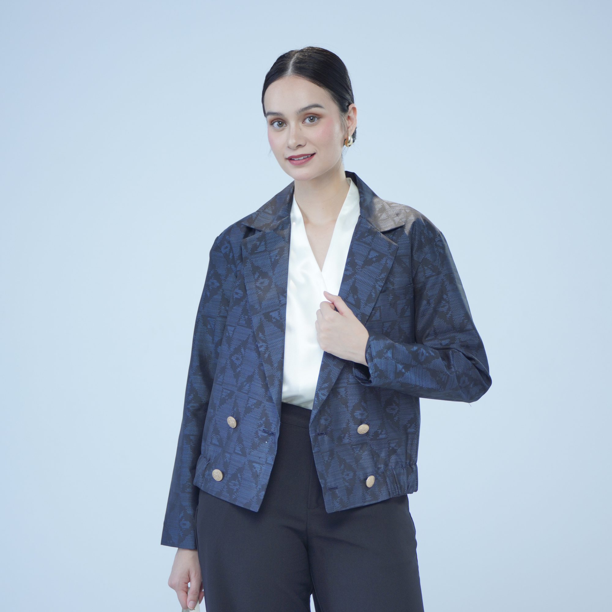 🎉🎉On-hand: Cropped Men's Jacket | Blue