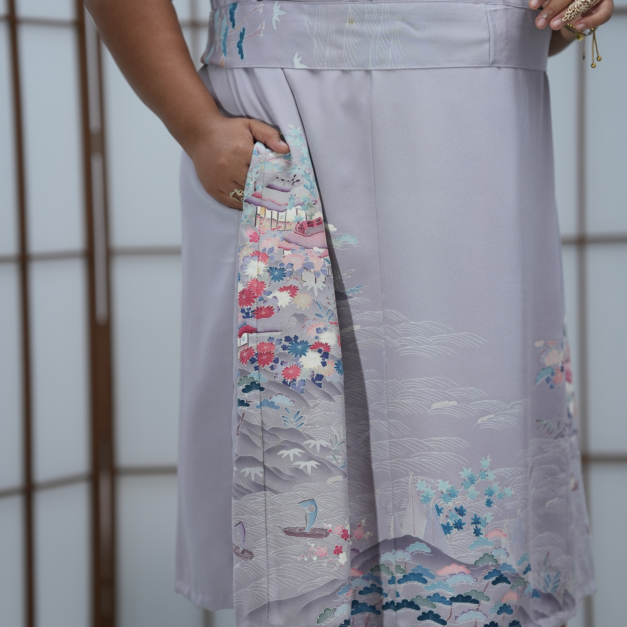 Rare On-hand: Lavender Halter Dress  | 4XLB | HD3043