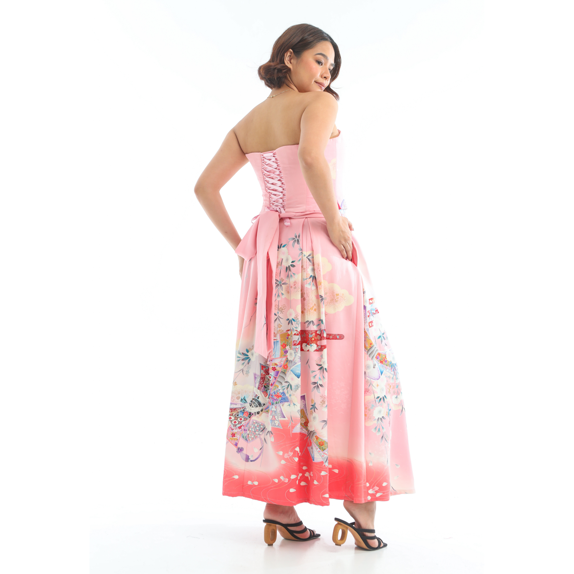 Premium On-hand: Custom Corset and Long Skirt Coordinates