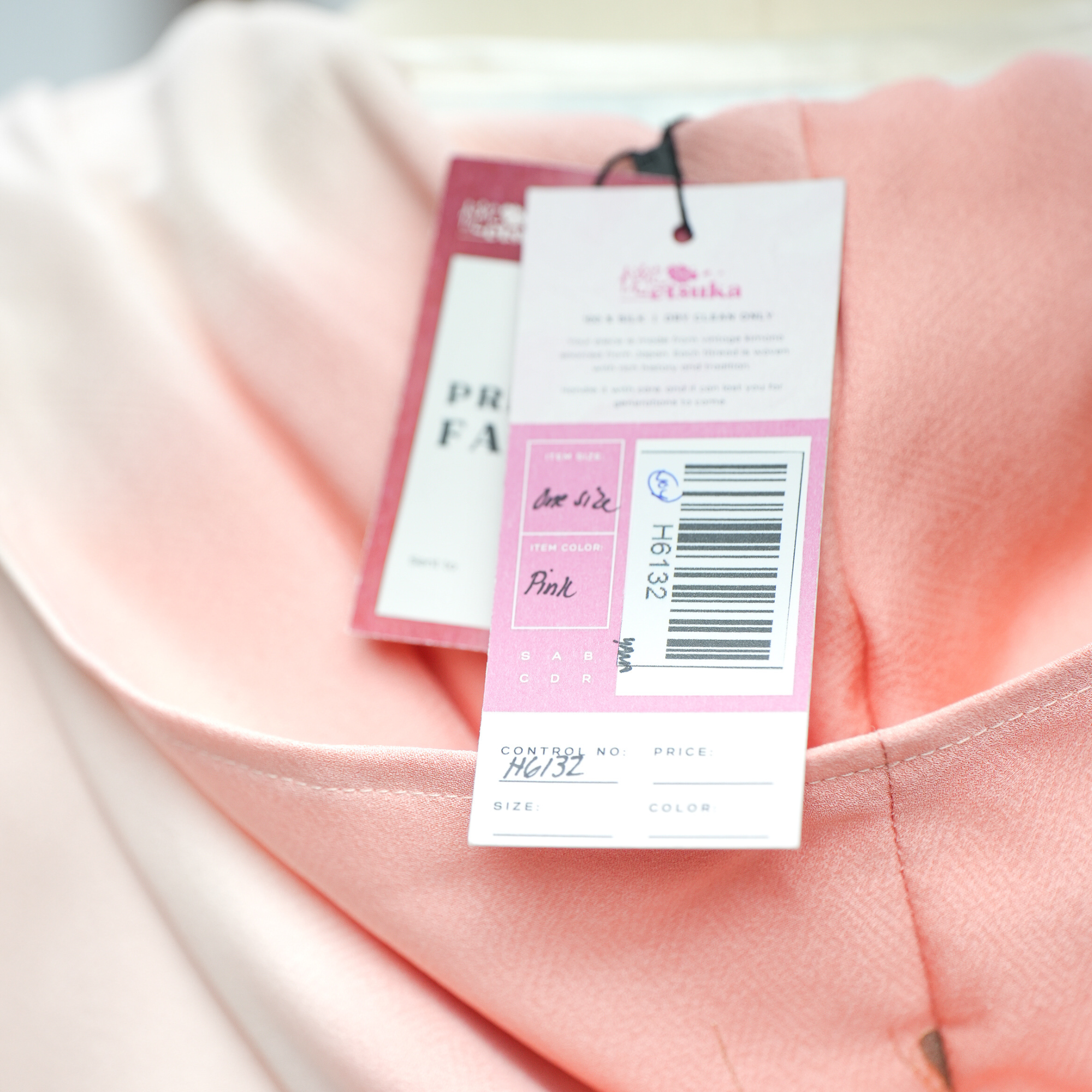Premium On-hand: Pink embossed Hoodie | H6132