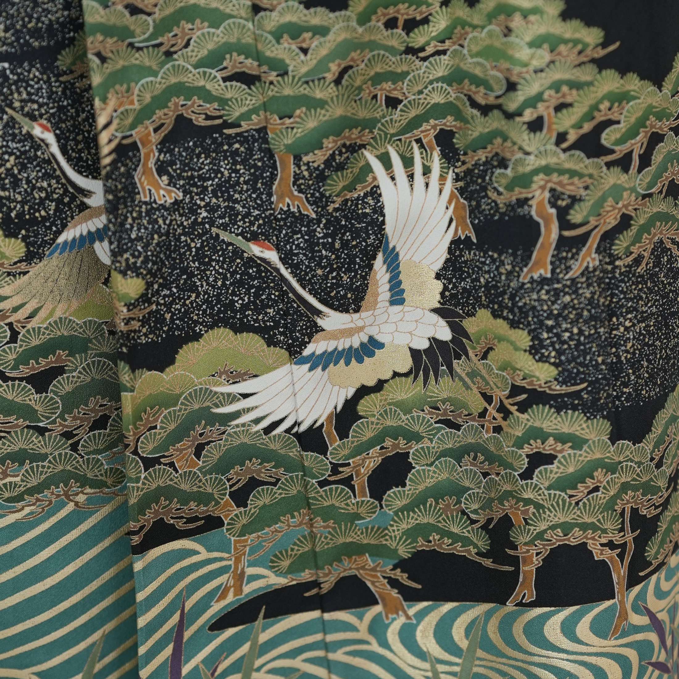 Premium On-hand: Black Hanbok Skirt | 1P | HS6952M