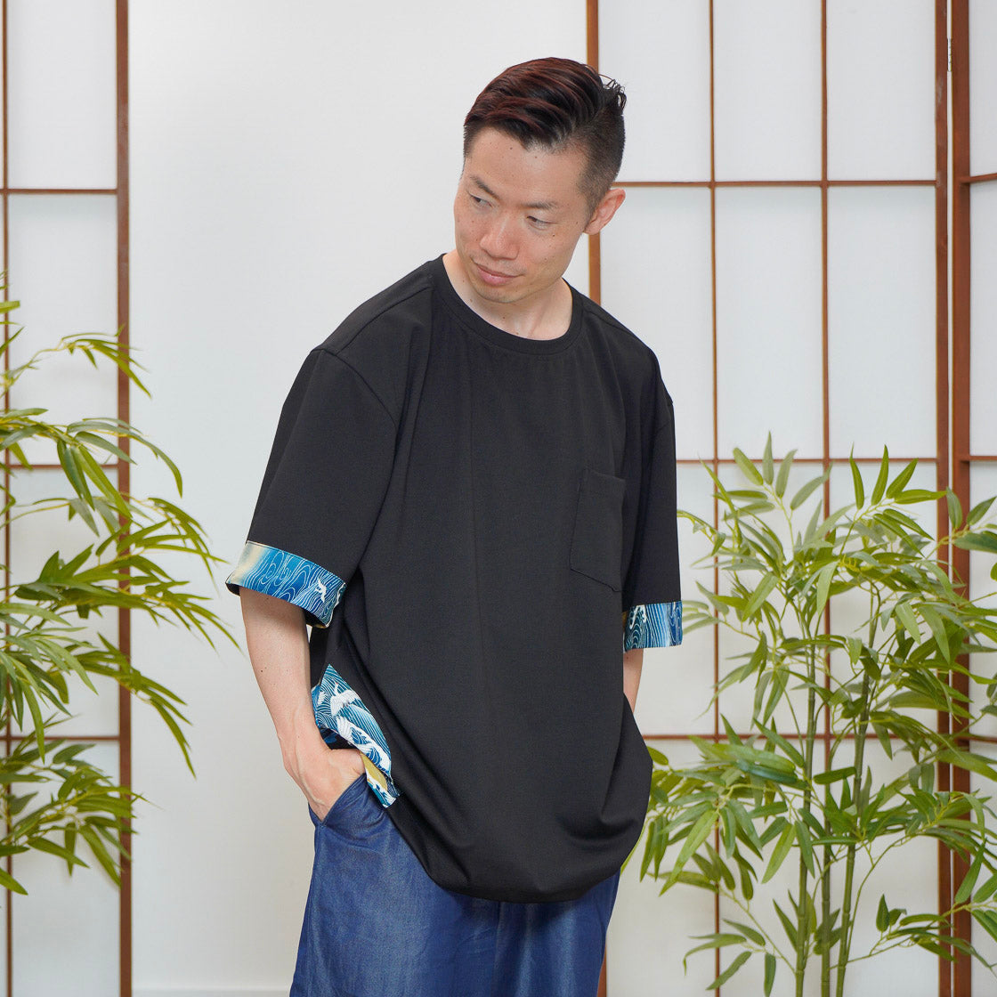 Premium On-hand: Black Oversized Shirt | XL | OS8023H
