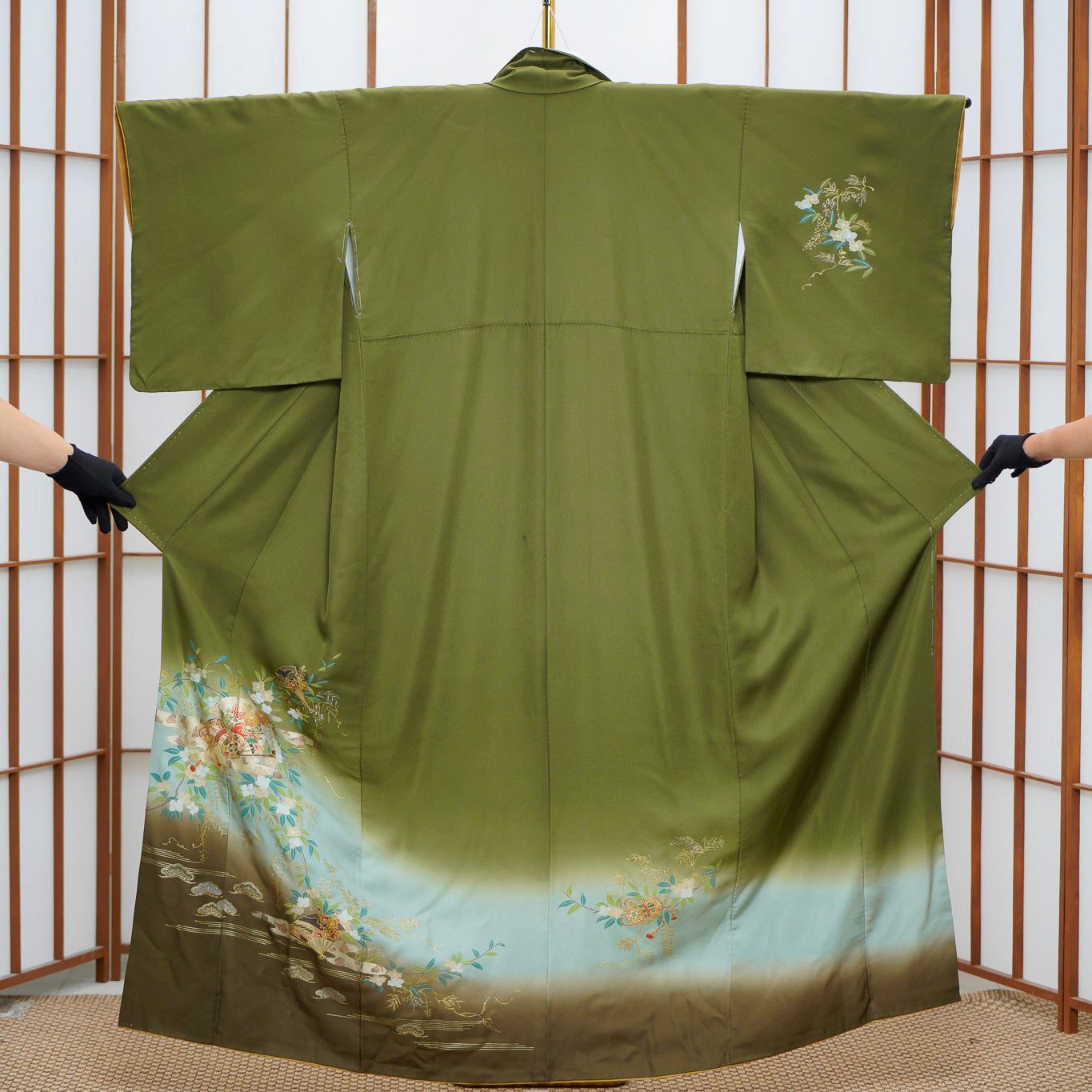 Premium Sho Fabric: 0625_17 | Aesthetic Jade