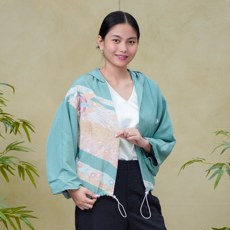 Premium On hand: Green Kodomo Hoodie | HK8207Y | Small