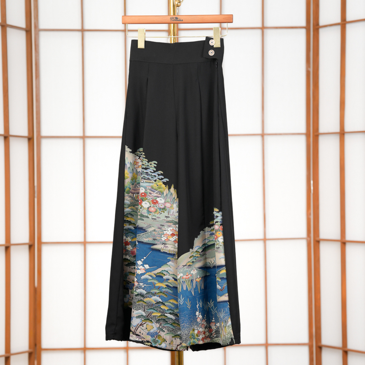 [no model/mannequin] Premium On-hand: Black Palazzo Pants | SB | PP4877 -O