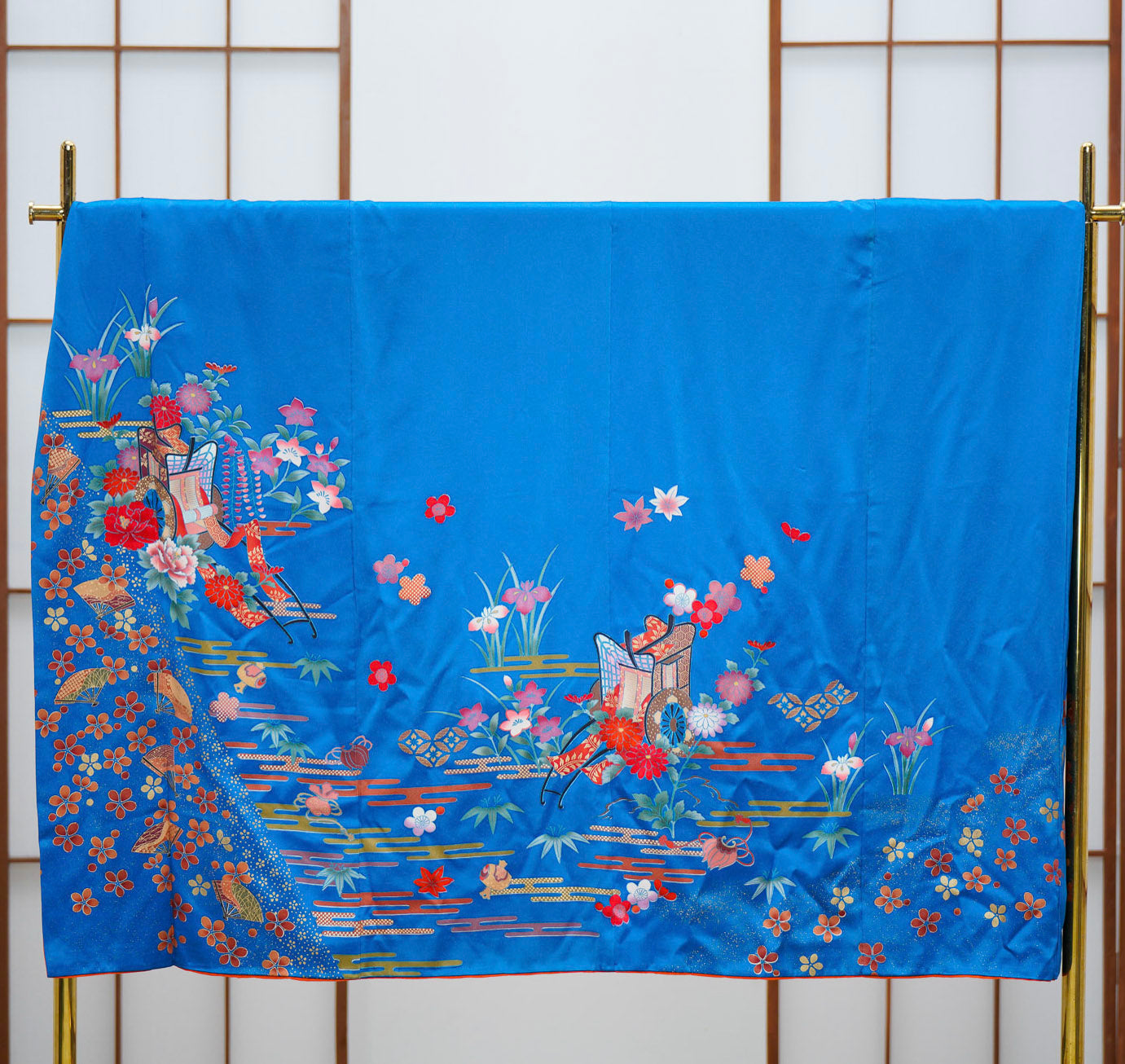 Premium Fabric SHO: Samurai_0625_13 | Patterns of Blue
