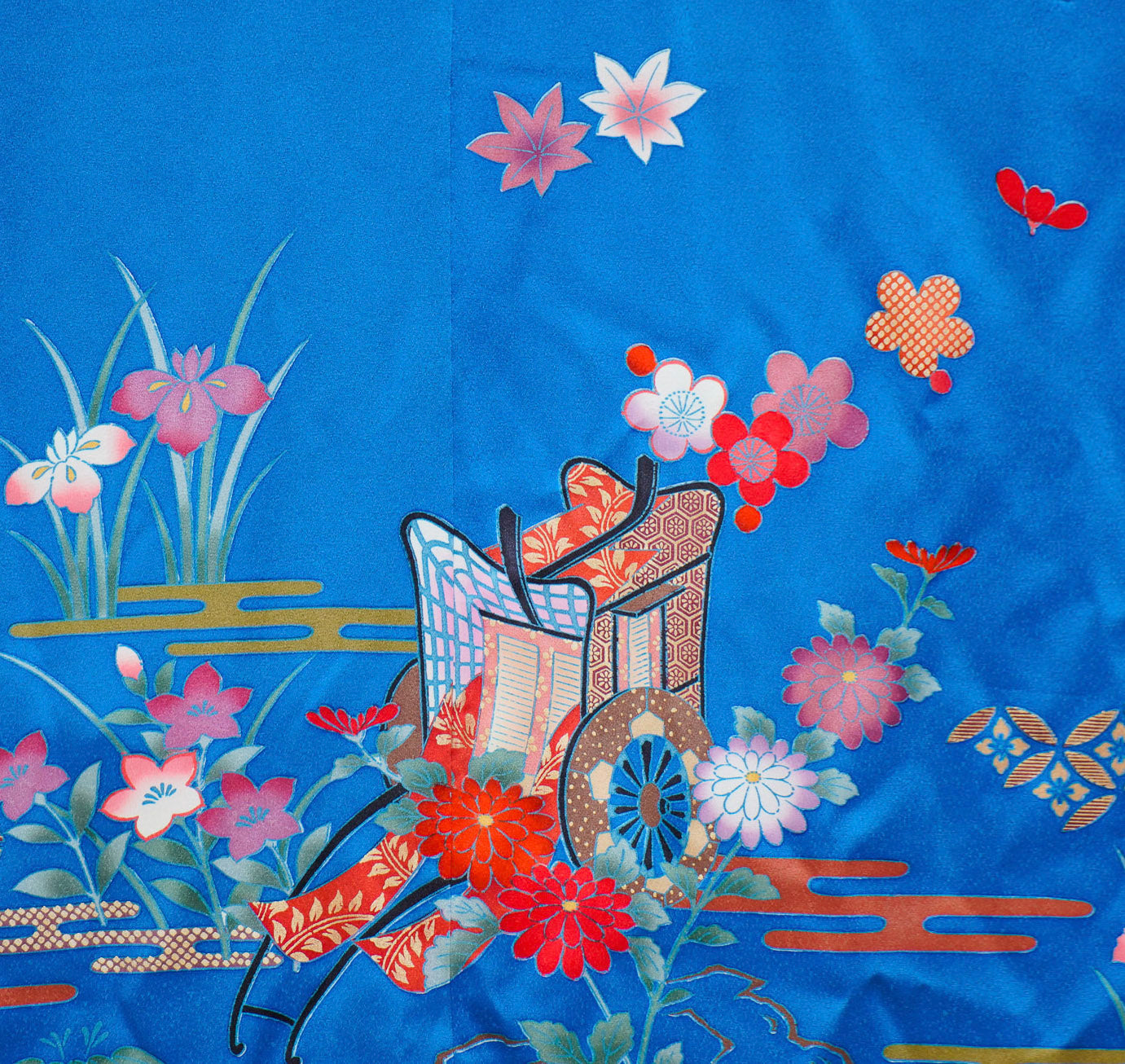 Premium Fabric SHO: Samurai_0625_13 | Patterns of Blue