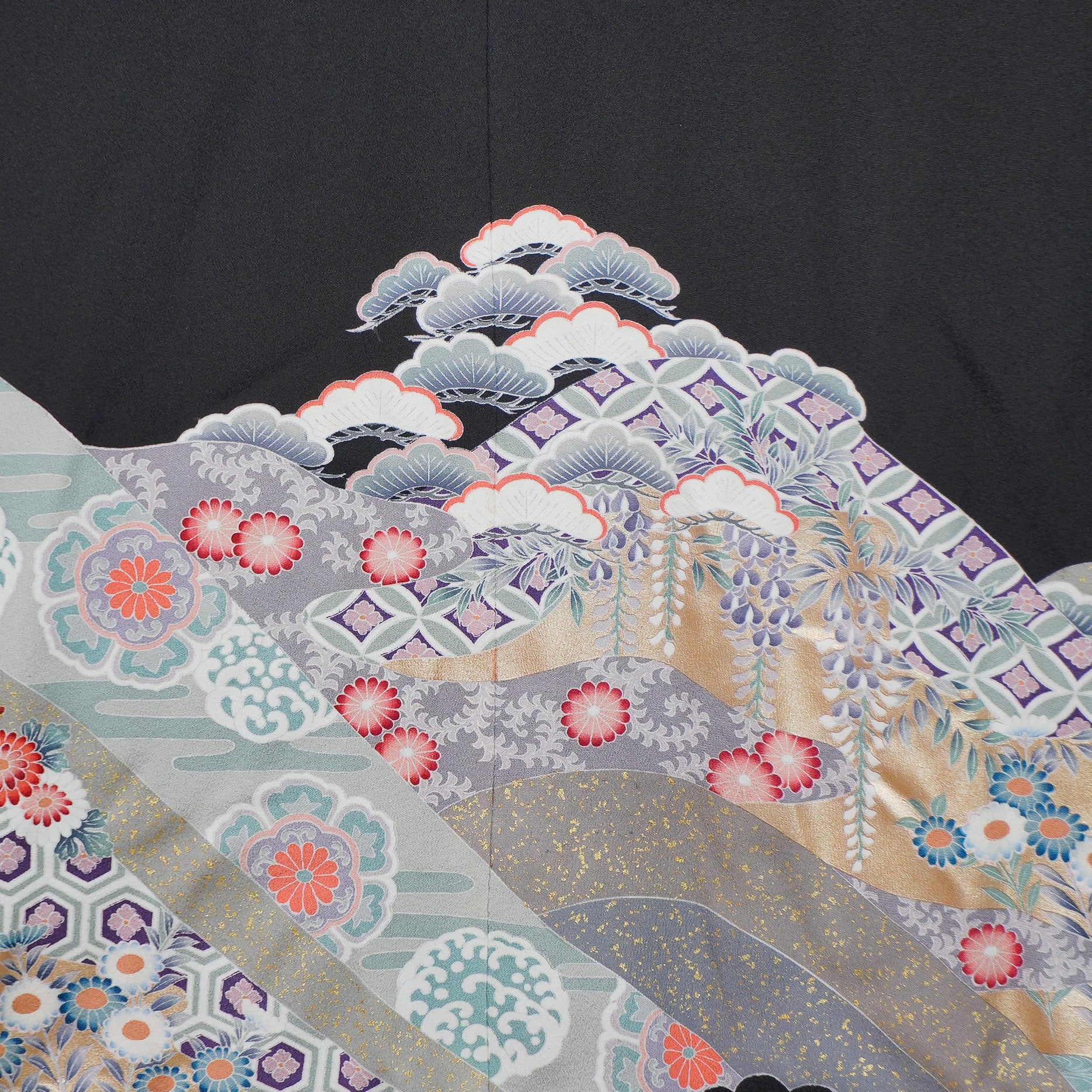 Thank You Fabric: Light Peonies (0717_18)