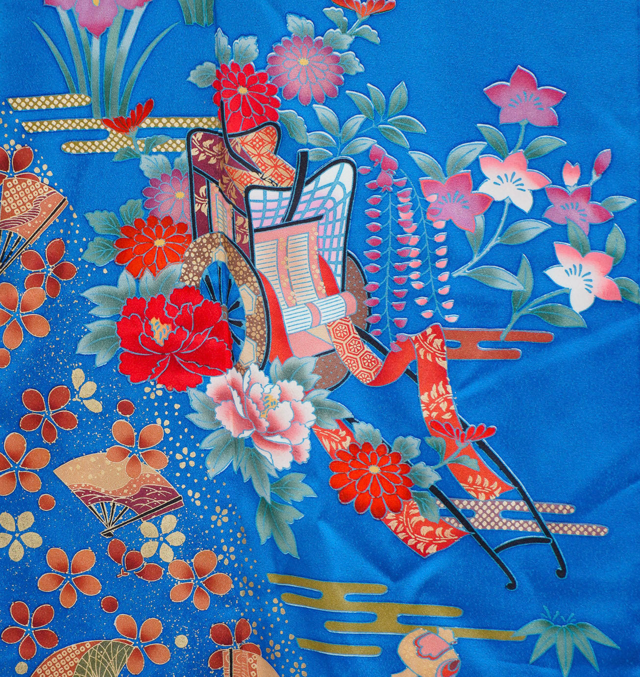 Premium Fabric SHO: Samurai_0625_13 | Patterns of Blue