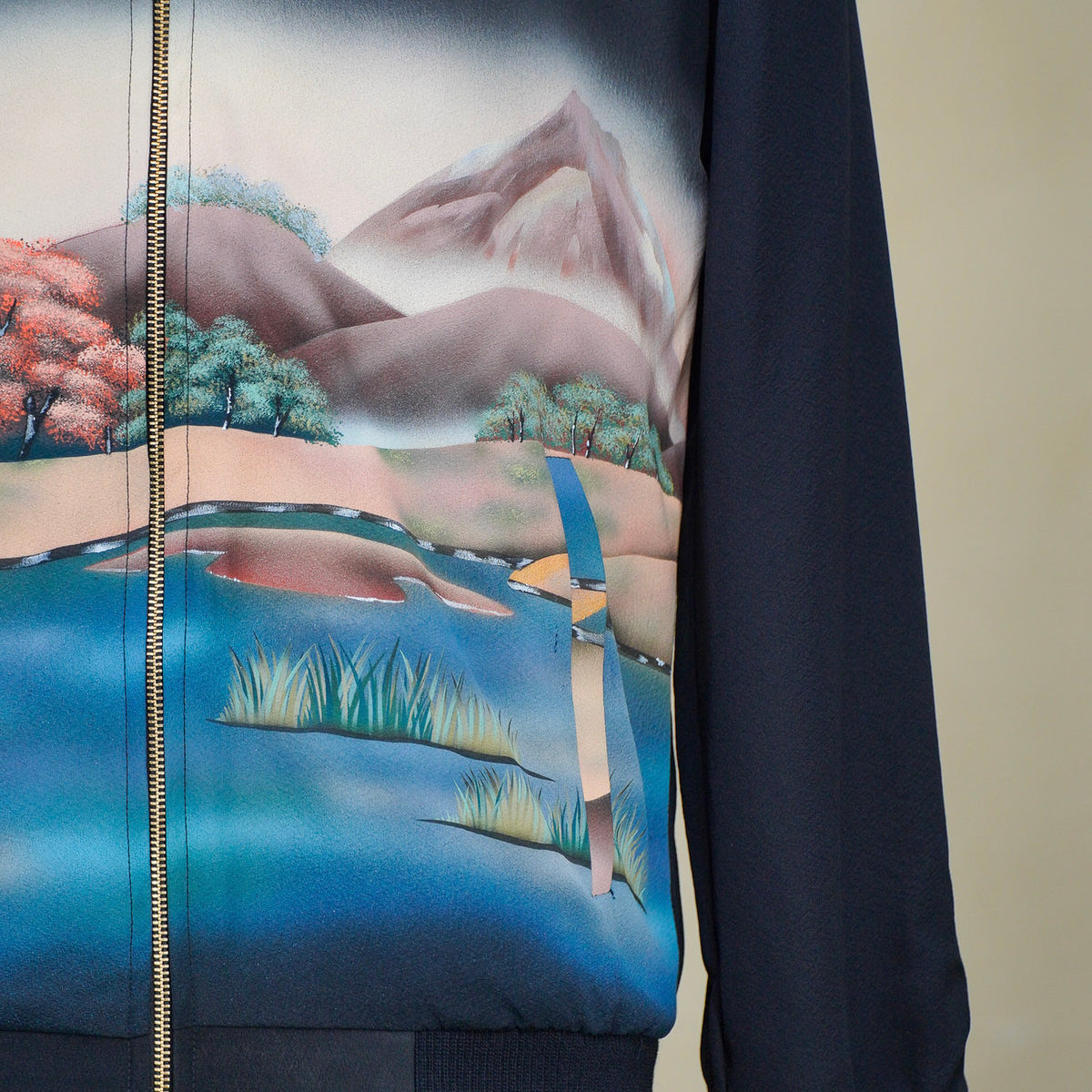 Premium On-hand: Black Men's Bomber Jacket | XL | BJ8225M (O)