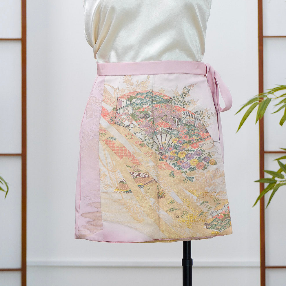 Premium On-hand: Pink Summer Wrap Skirt | SWS7109 | 1P