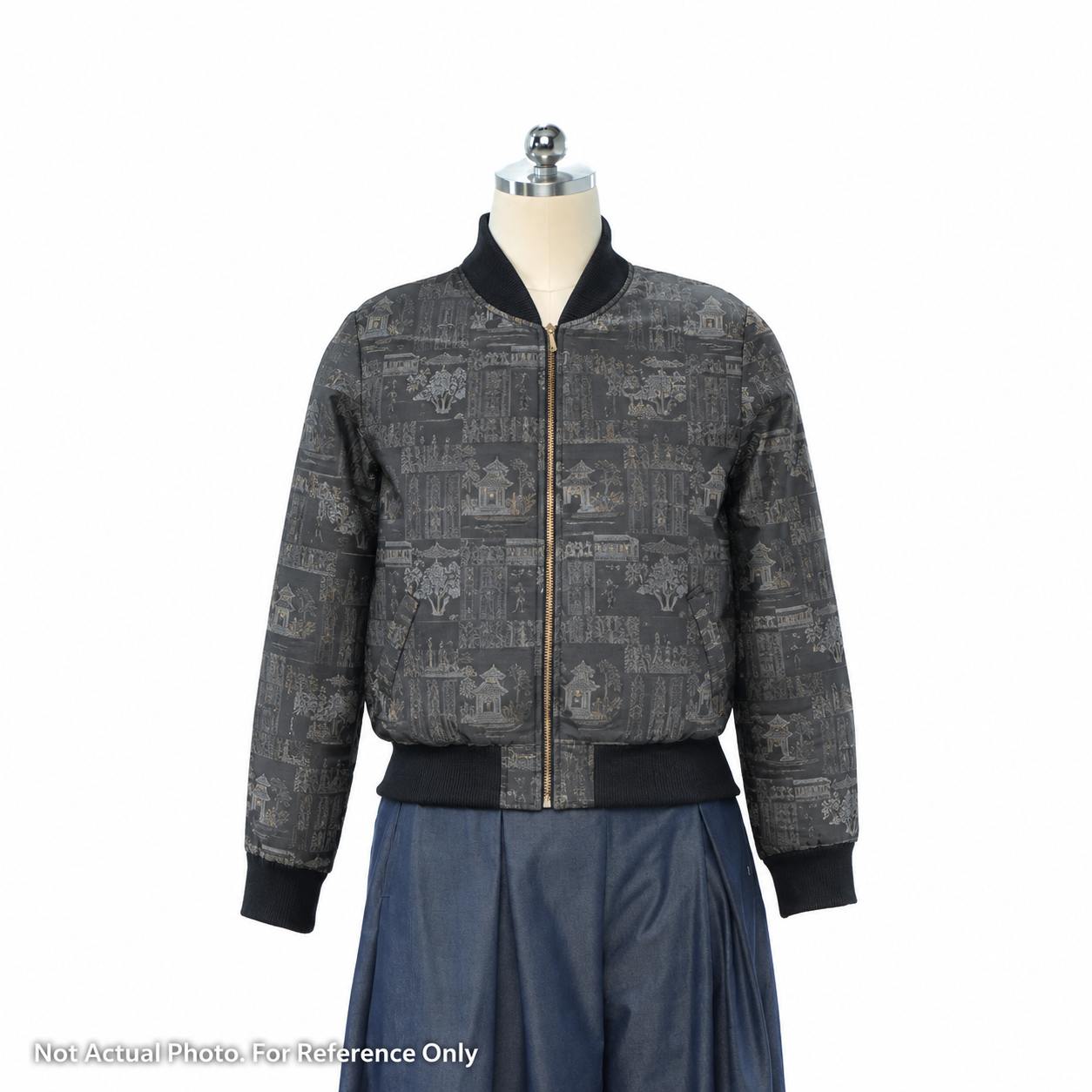 Premium Oshima Fabric: 0625_45 | The Woven Citadel - with castle!