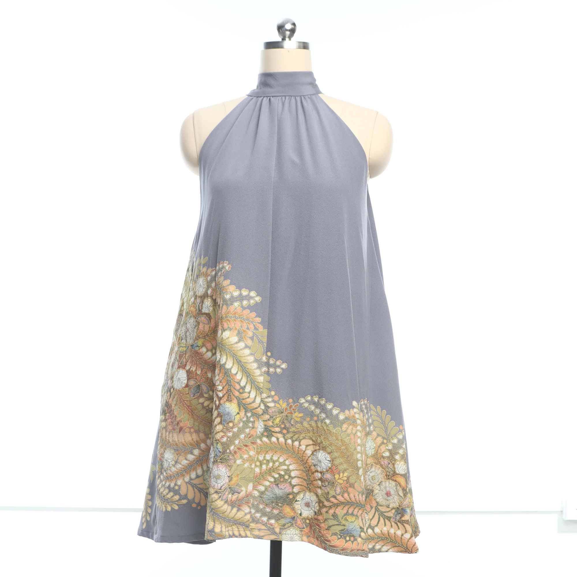 On-hand: Halter Dress Blue | HD6646 Size: MB