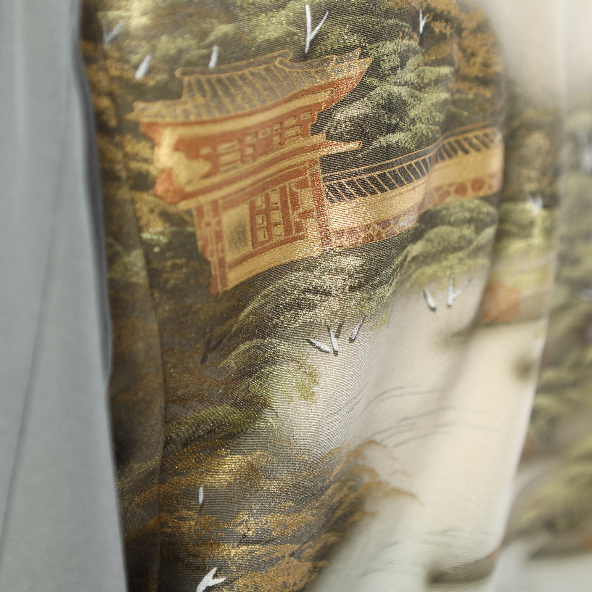 Premium On-hand: Blue Men's Bomber Jacket | BJ6831M | L (gold emboss!)