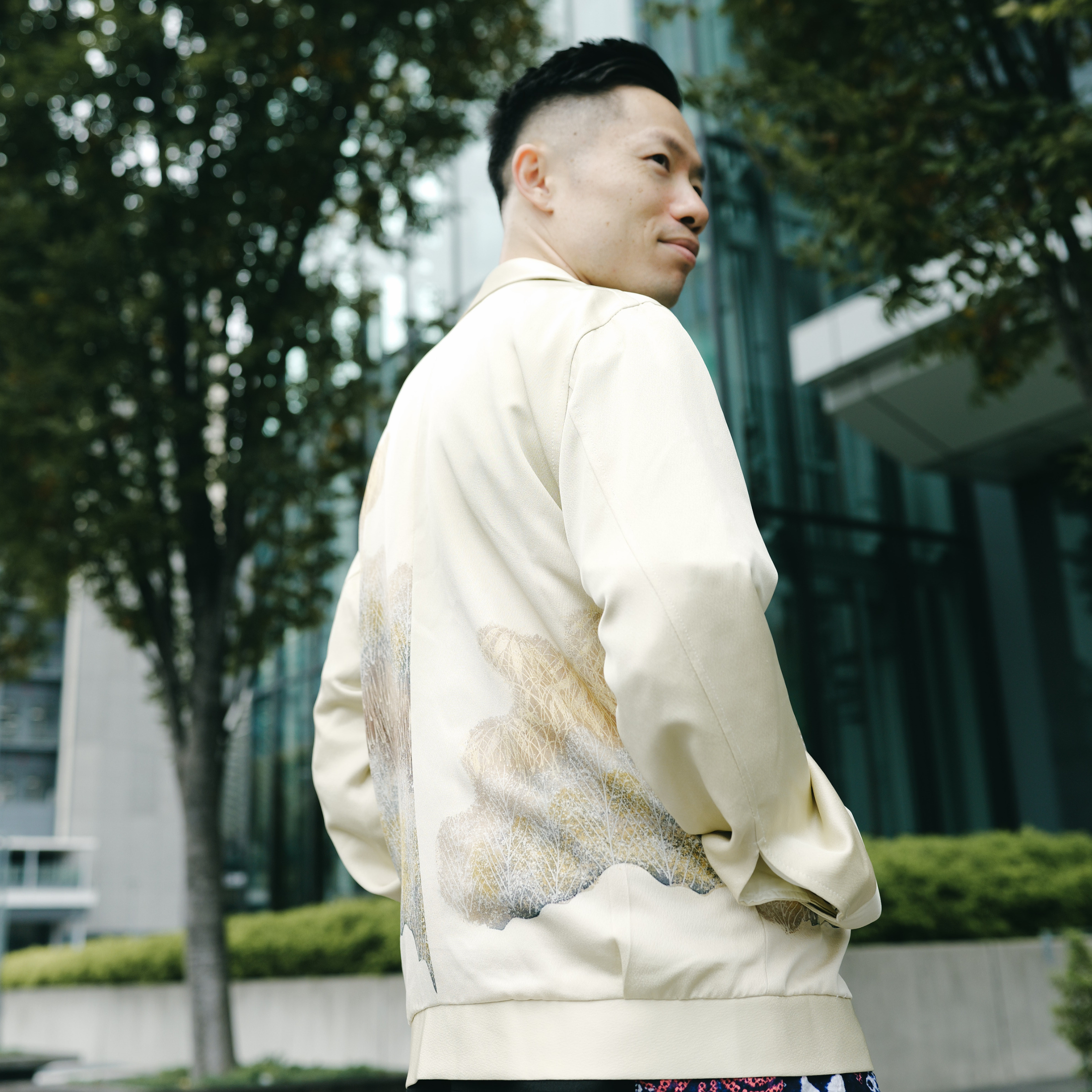 On-hand item: Zipped Up Short Jacket Cream | SHIP in 1-3 weeks