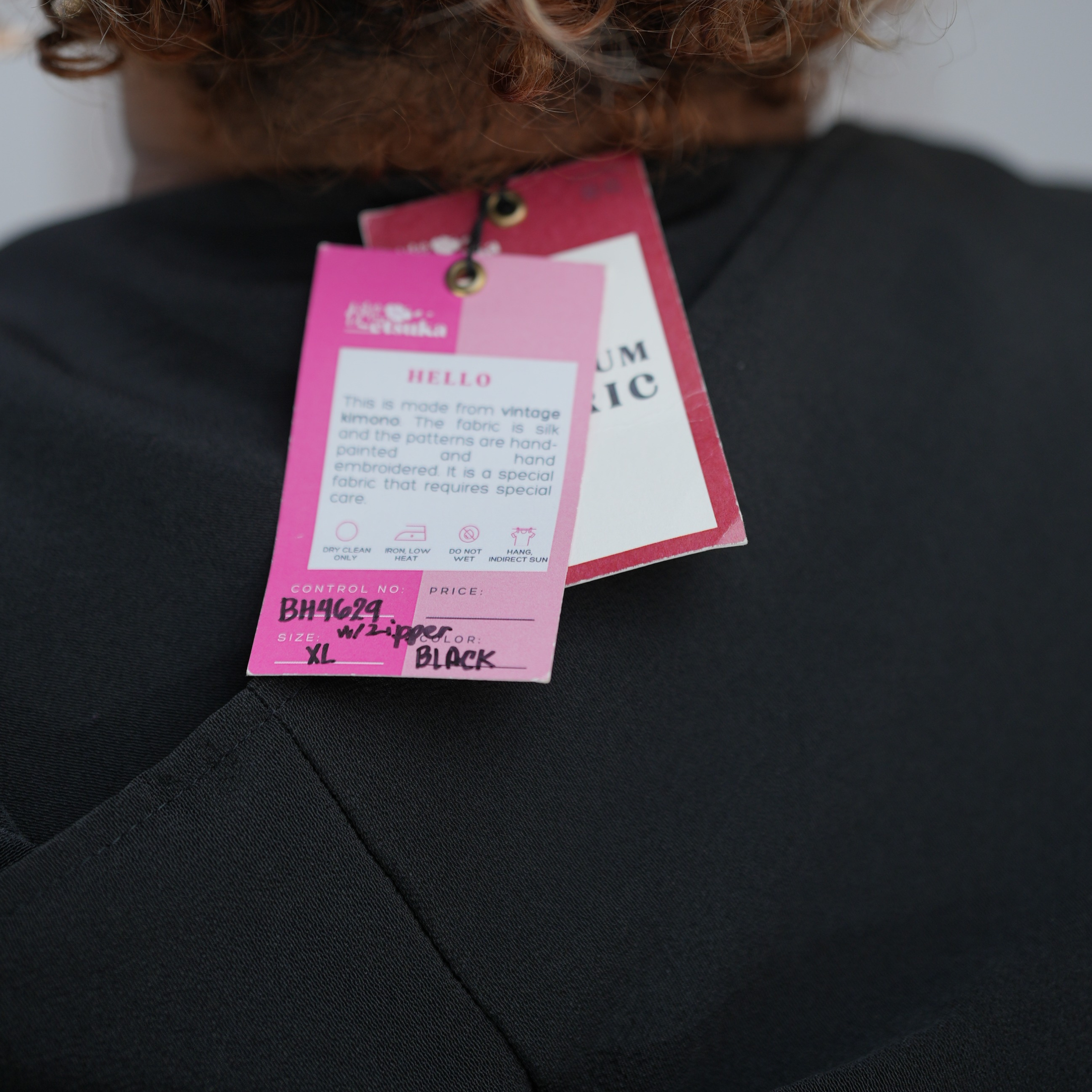 Rare item On-hand: Black Biwako Hoodie | XL | BH4629