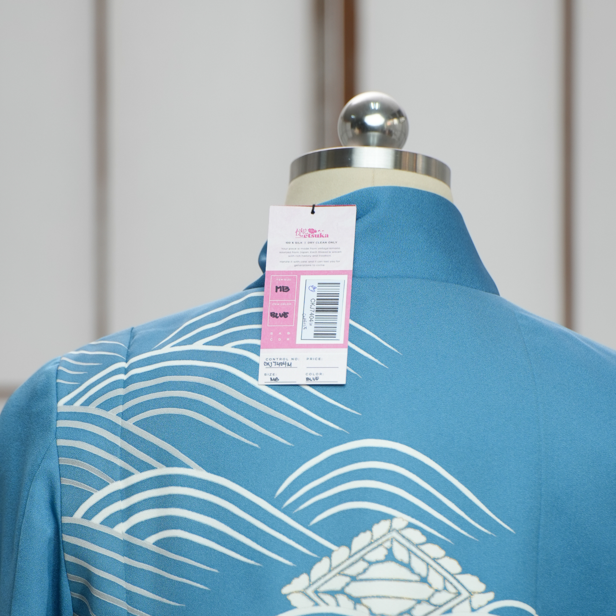 Premium On-hand: Blue Chinese Knot Jacket  | CKJ7404 | MB (Women)