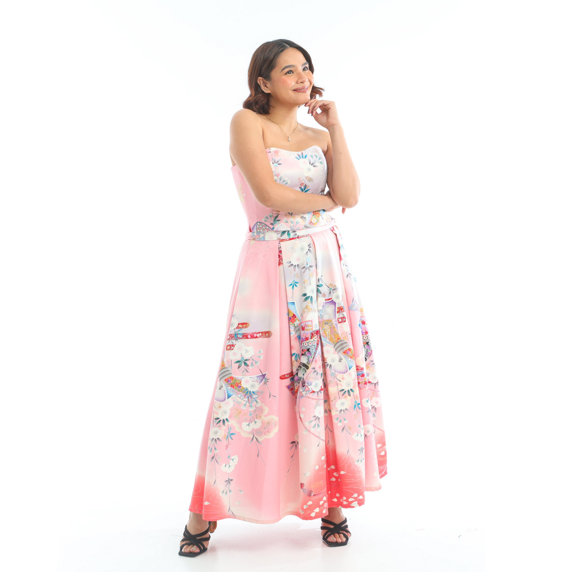 Premium On-hand: Custom Corset and Long Skirt Coordinates