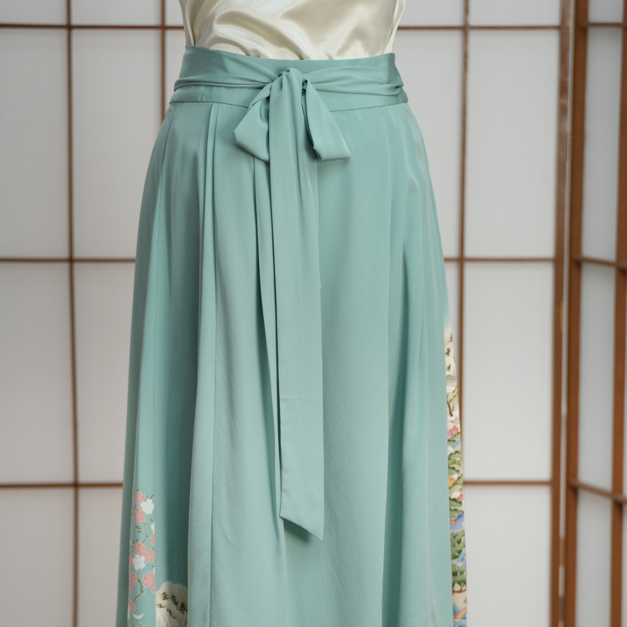 Premium On-hand: Hanbok skirt | Refreshing mint  HS7081M 1T