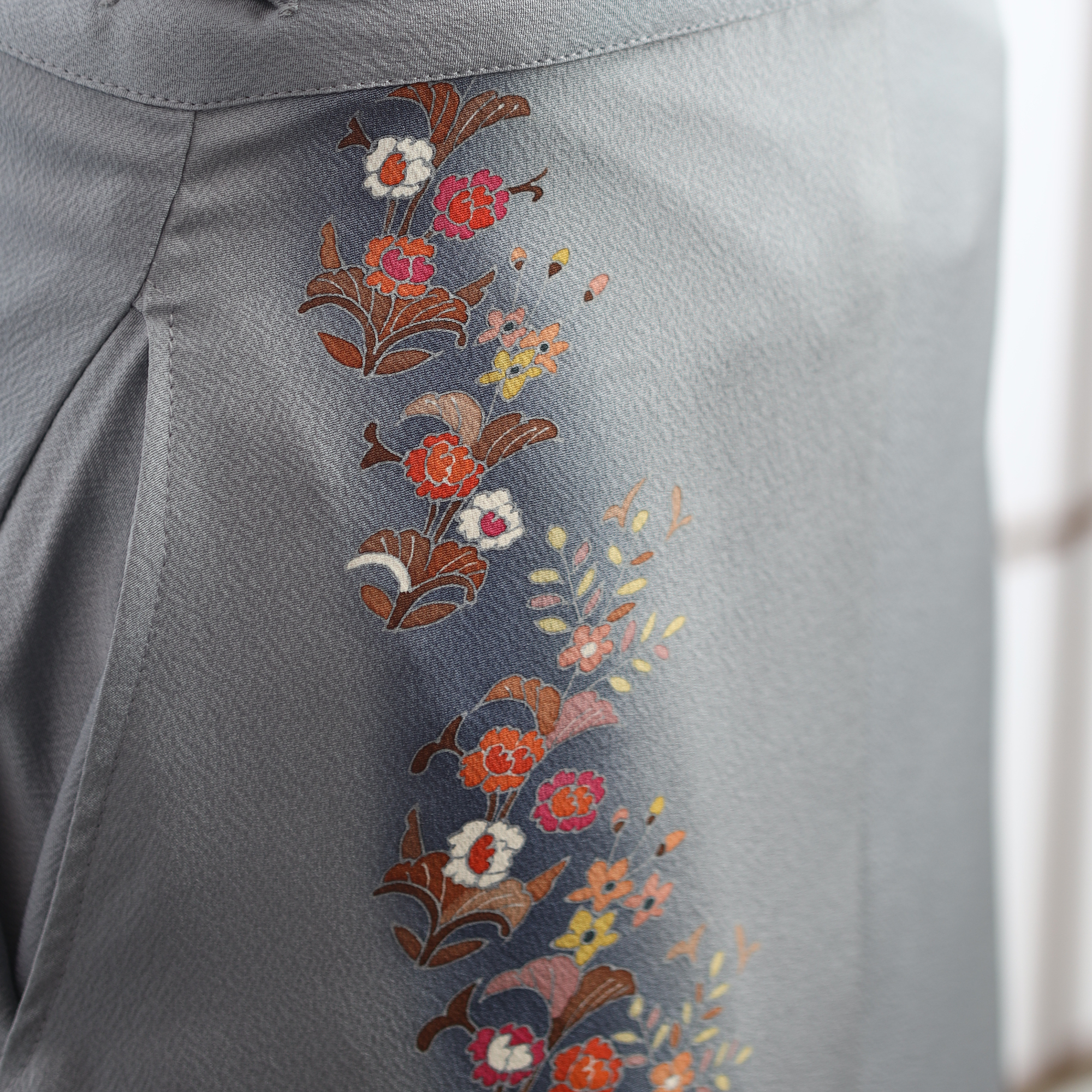 Premium On-hand: Blue Wrap skirt | WS7246Y | 2P